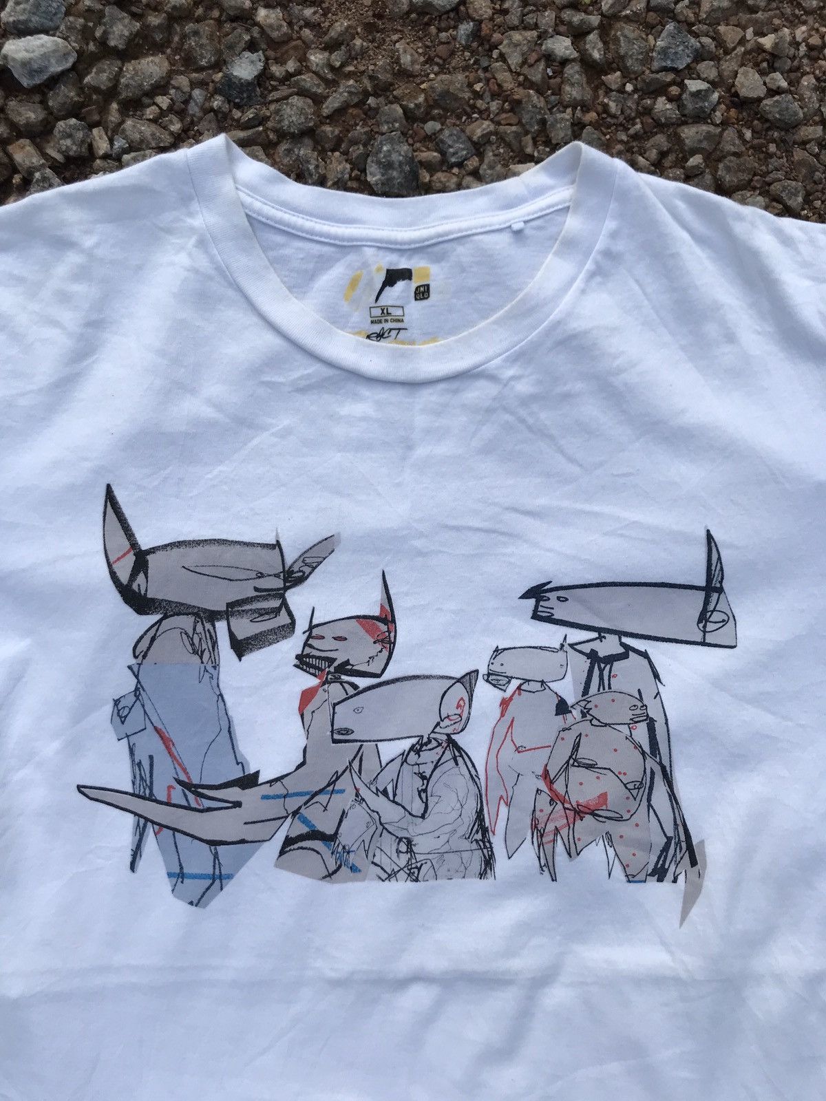 Futura × Japanese Brand × Uniqlo UT Collection SS x Abstract Expressionist Futura Size US XL / EU 56 / 4 - 3 Thumbnail