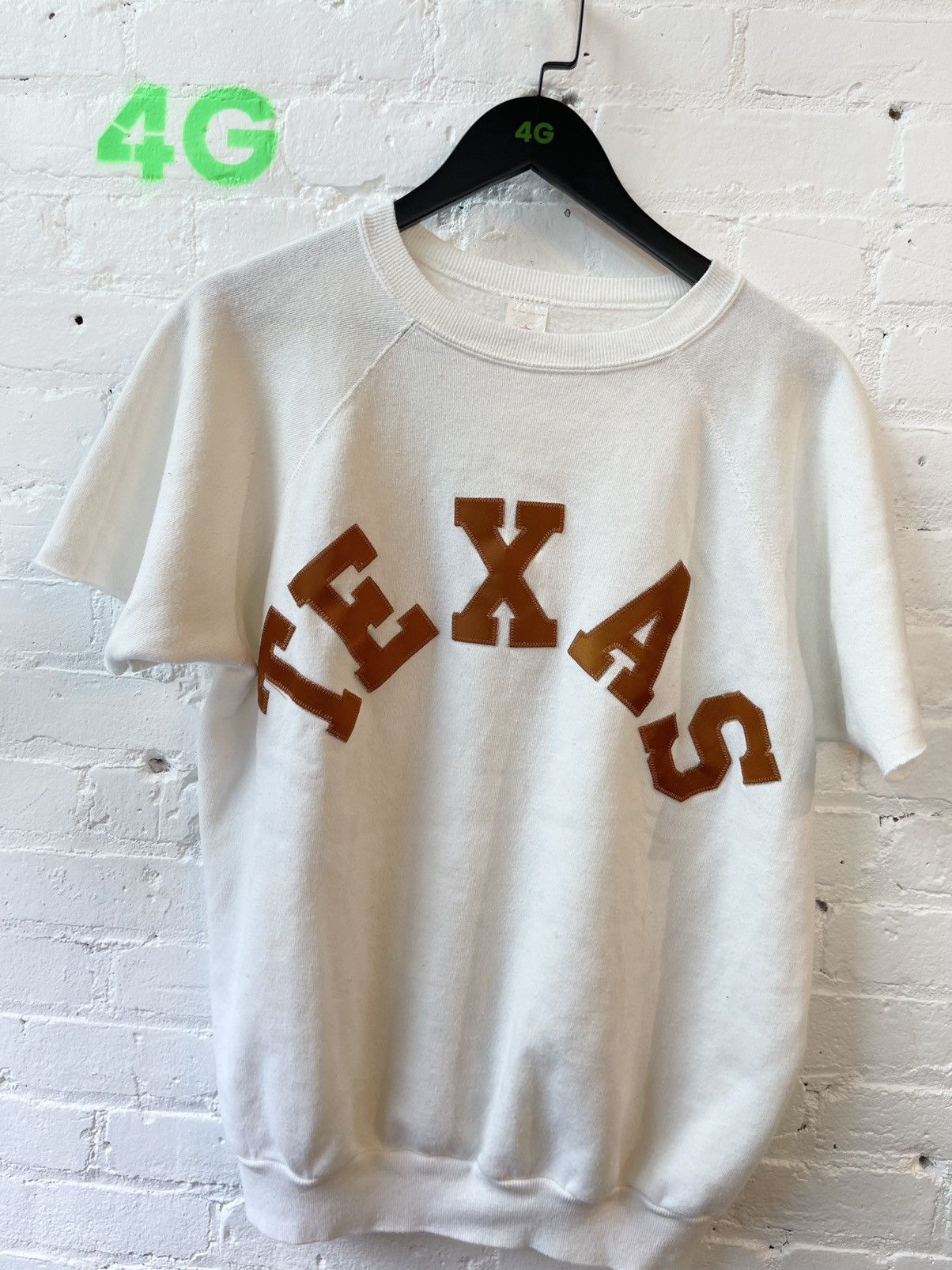 Vintage Vintage THRASHES Huge Spell Out TEXAS SWEATER SHIRT Size US XL / EU 56 / 4 - 2 Thumbnail