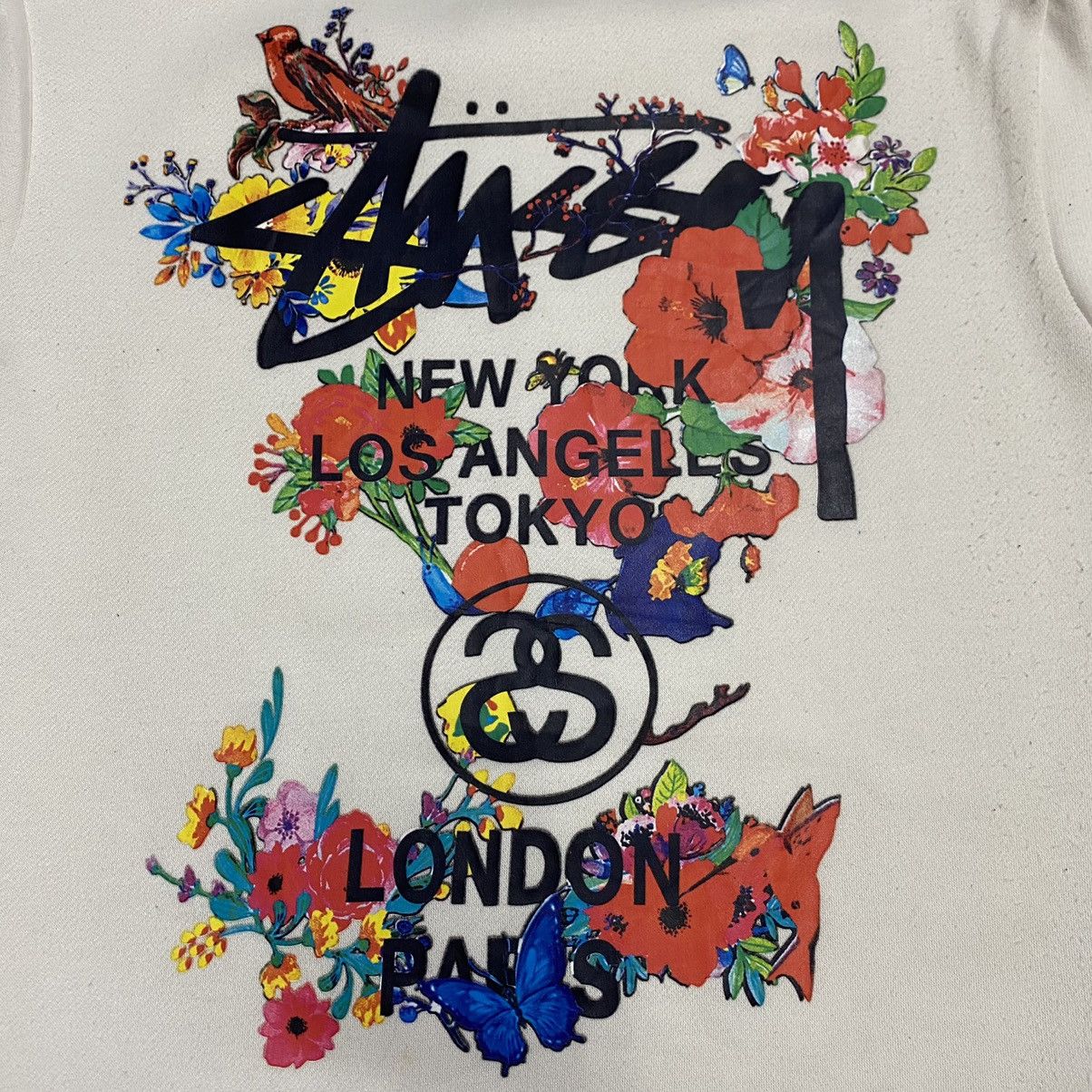 Stussy Stussy Flora sweatshirt Size L / US 10 / IT 46 - 5 Thumbnail