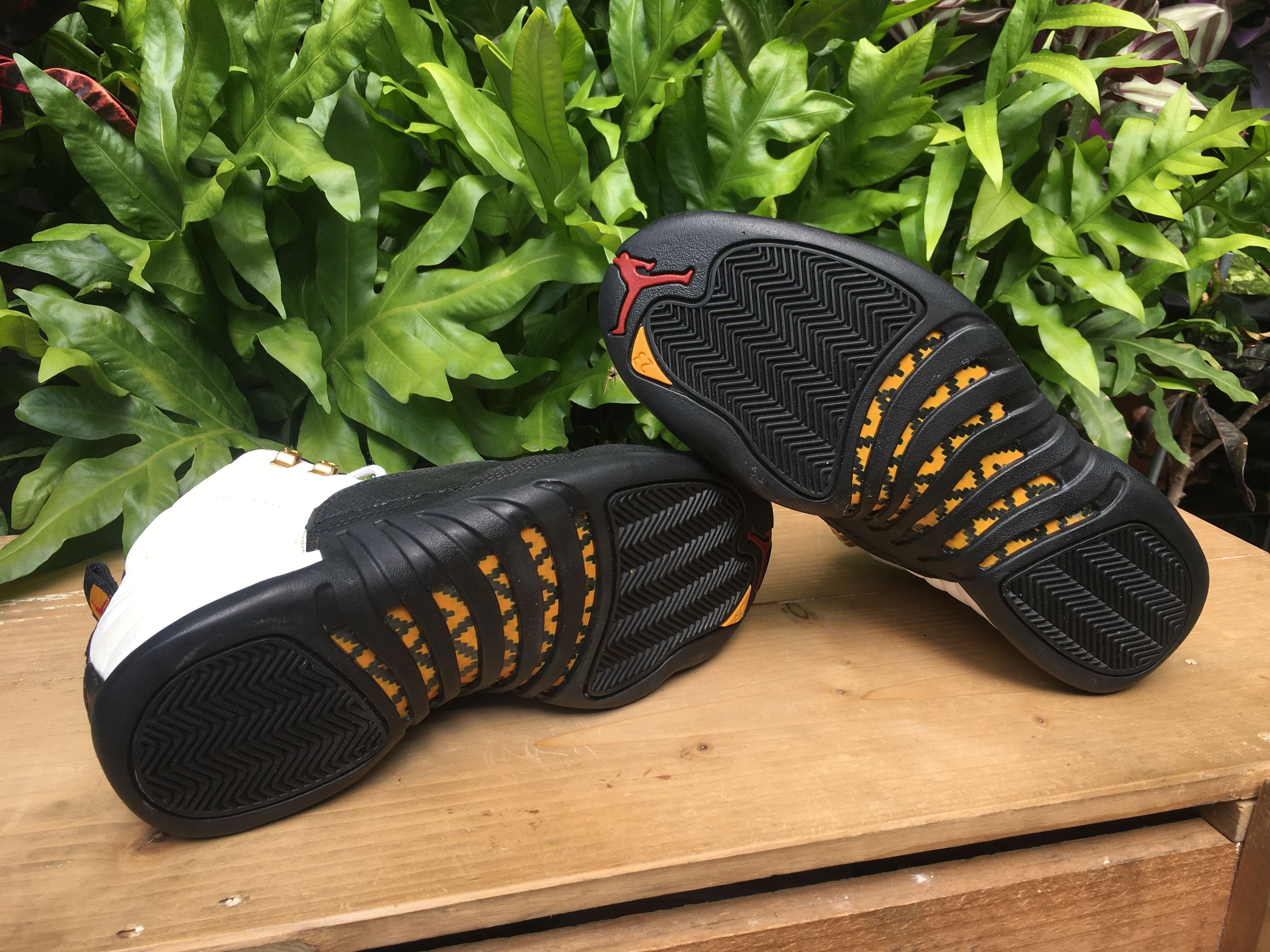 Jordan Brand × Nike × Vintage 🔥 Archive Rare Vintage Nike Air Jordan 12 OG Taxi 1996 Size US 9.5 / EU 42-43 - 17 Thumbnail