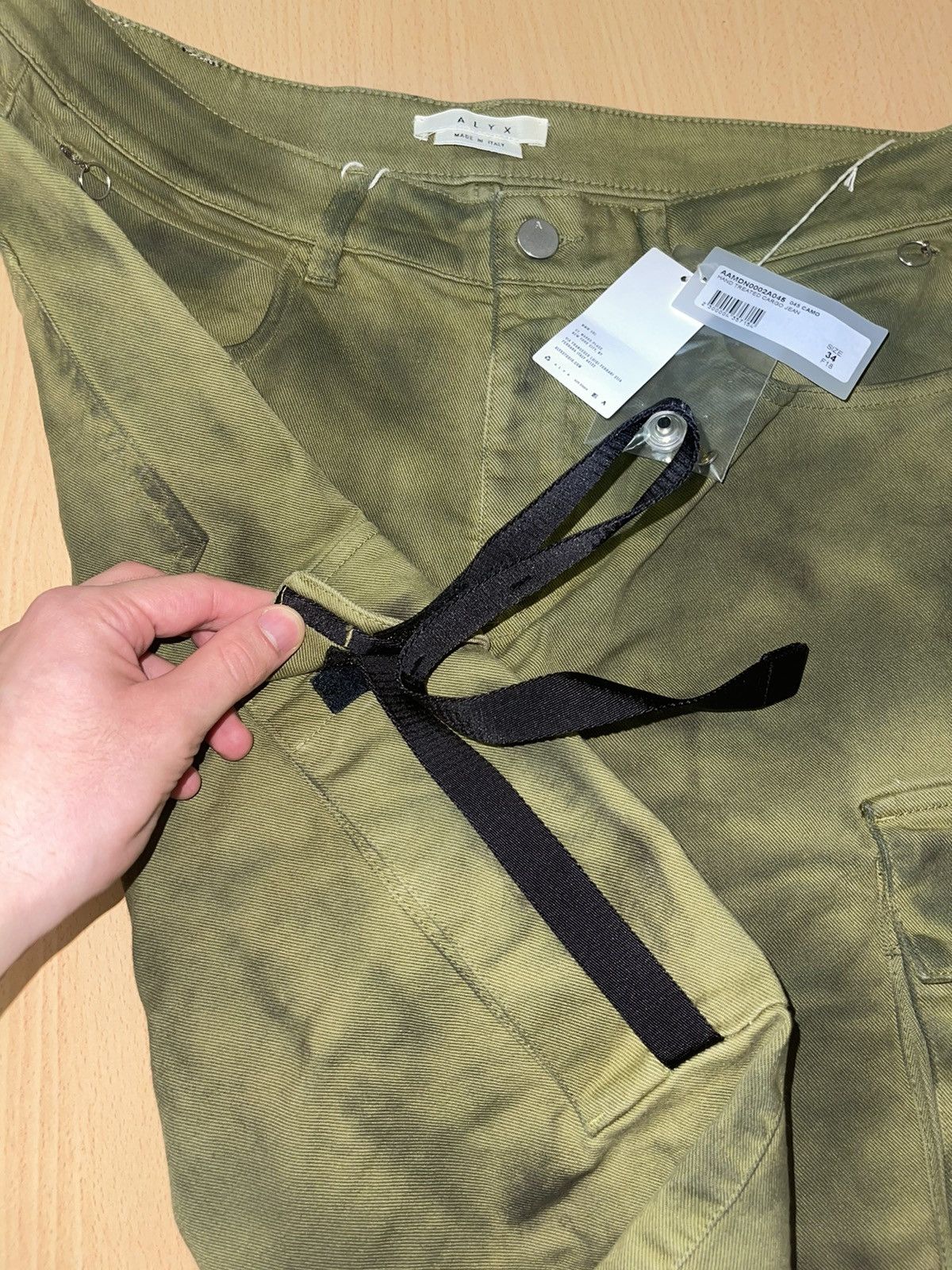 1017 ALYX 9SM Alyx Cargo Bondage Pants Size US 34 / EU 50 - 8 Thumbnail