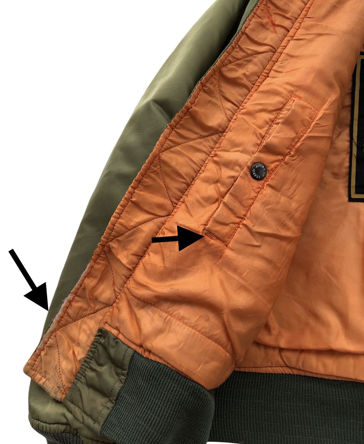 Avirex 🔥Vintage Avirex Intermediate Ma-1 Flyer Man Season Jacket Size US S / EU 44-46 / 1 - 15 Thumbnail