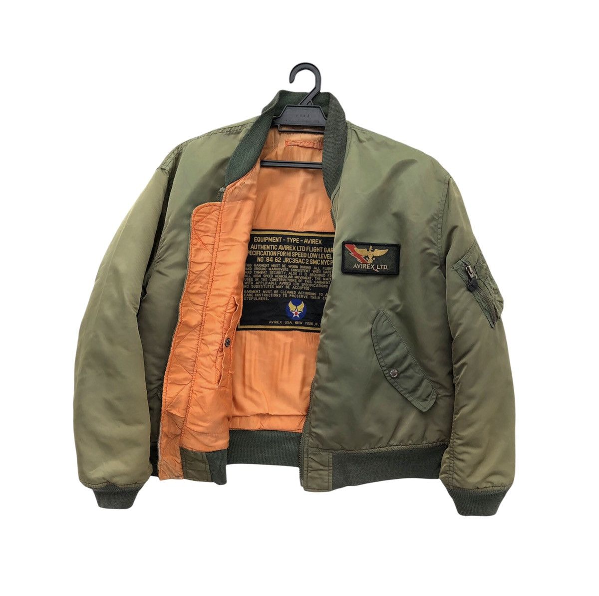 Avirex 🔥Vintage Avirex Intermediate Ma-1 Flyer Man Season Jacket Size US S / EU 44-46 / 1 - 4 Thumbnail