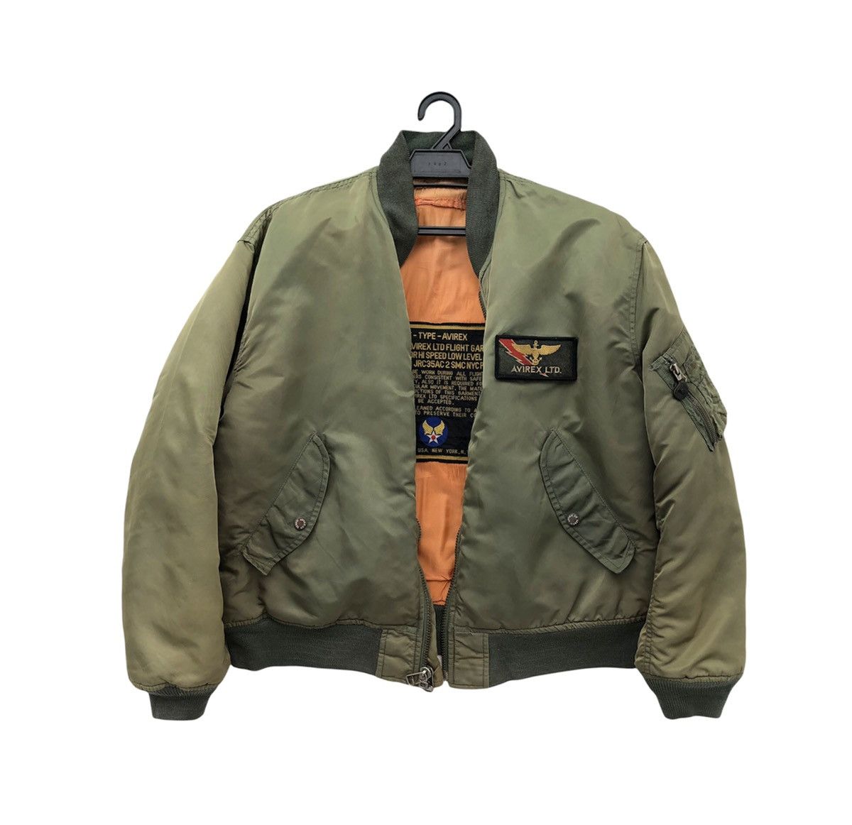 Avirex 🔥Vintage Avirex Intermediate Ma-1 Flyer Man Season Jacket Size US S / EU 44-46 / 1 - 5 Thumbnail