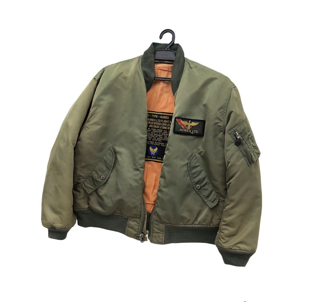 Avirex 🔥Vintage Avirex Intermediate Ma-1 Flyer Man Season Jacket Size US S / EU 44-46 / 1 - 6 Thumbnail