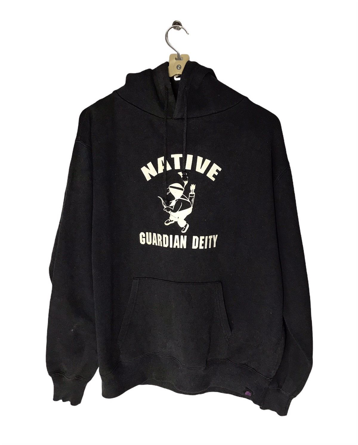Native guardian deity hoodie pullover by free beat