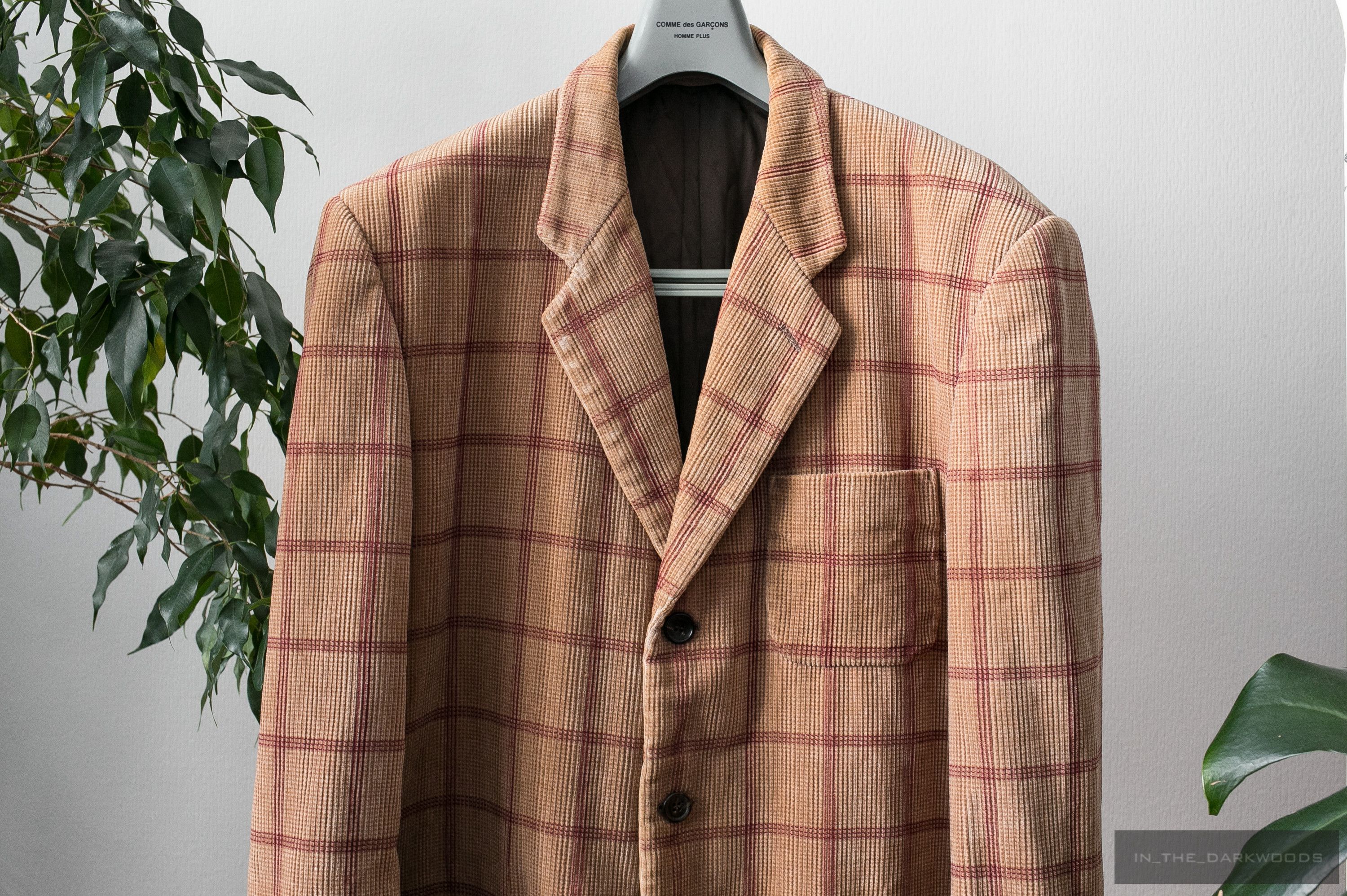 Comme des Garcons Homme 1993AW corduroy blazer Size 48R - 3 Thumbnail