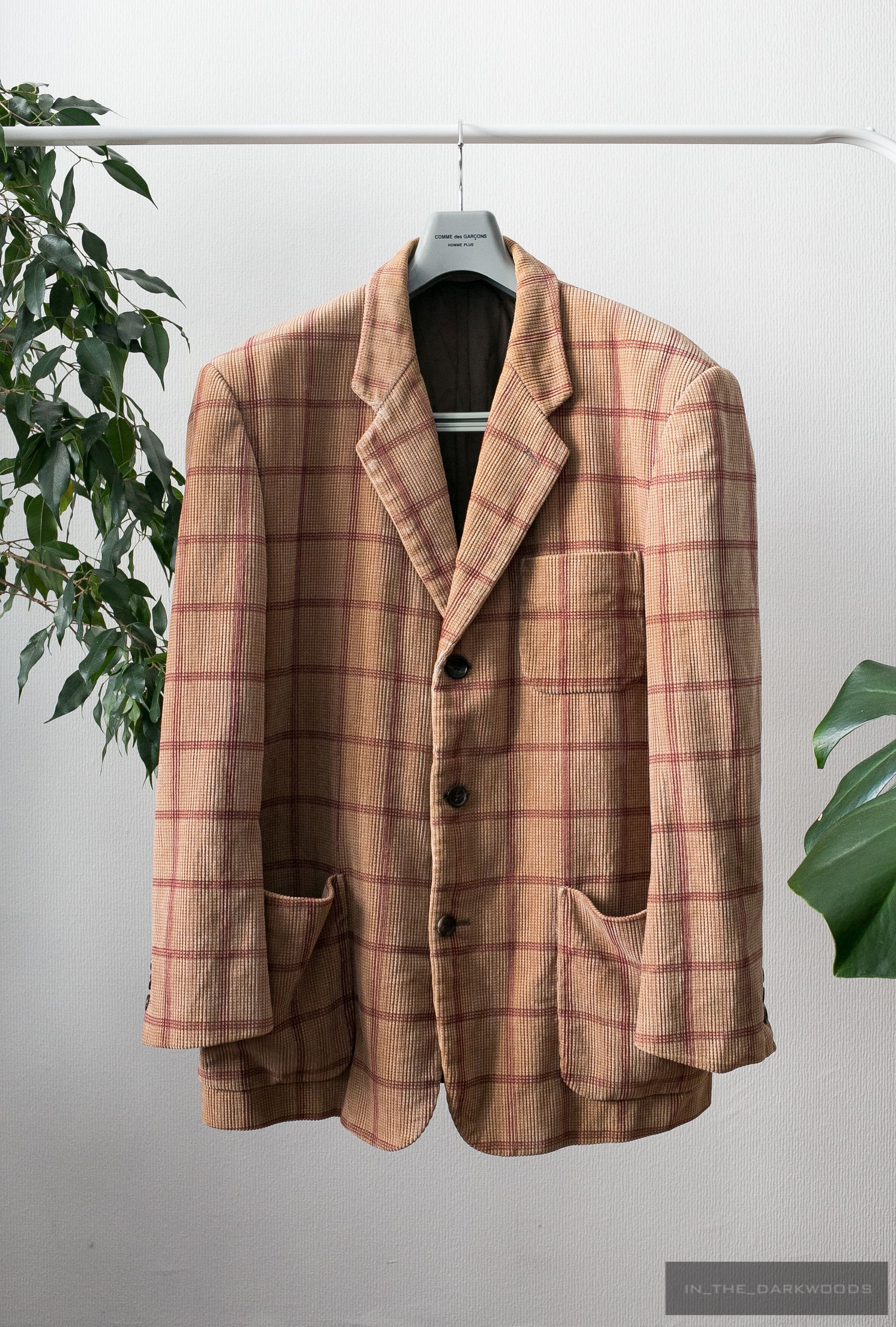 Comme des Garcons Homme 1993AW corduroy blazer Size 48R - 1 Thumbnail