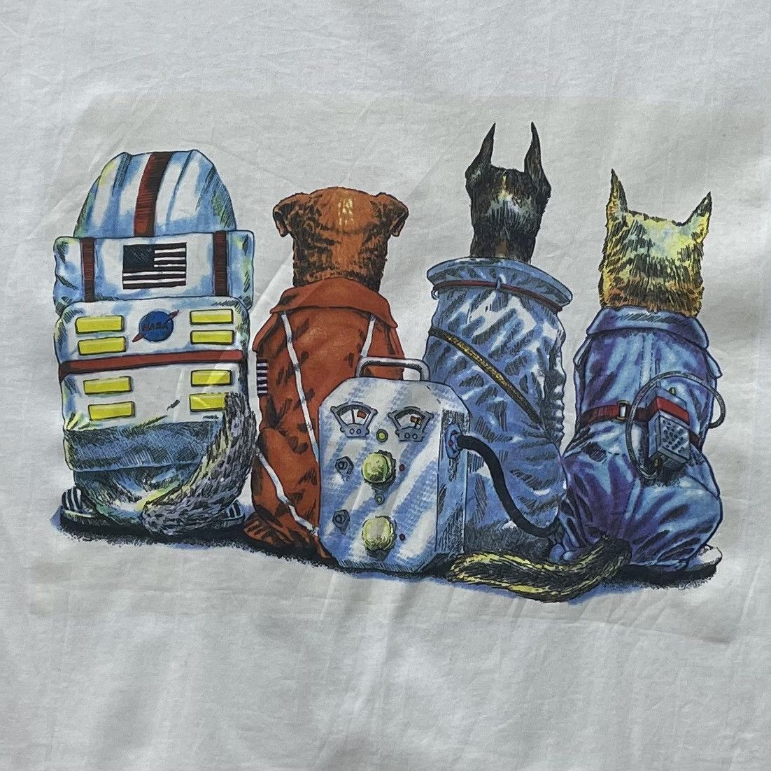 Other Vintage Y2k Nasa Houston Texas Prints Of Tails Size US XL / EU 56 / 4 - 4 Thumbnail