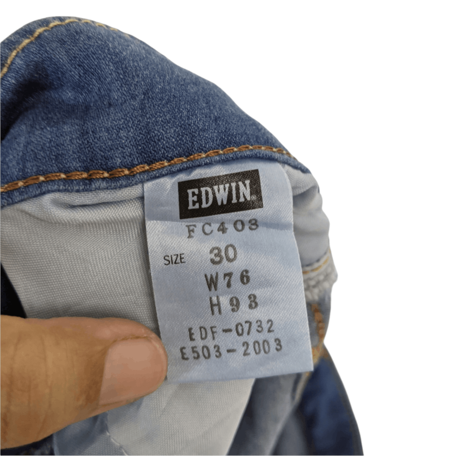 Edwin EDWIN Japan Denim Jeans Pant Size US 30 / EU 46 - 12 Thumbnail