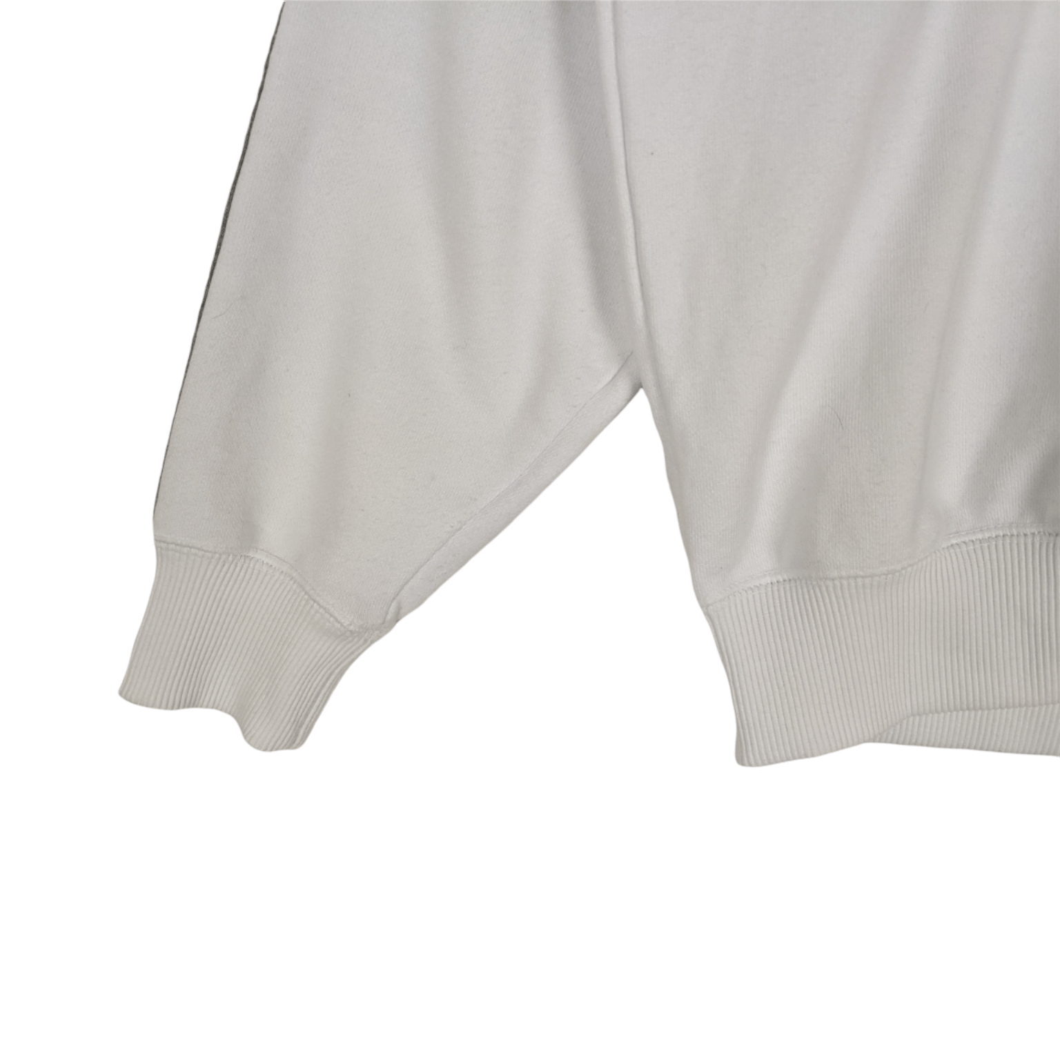 Japanese Brand × Uniqlo Vintage 2000's UNIQLO White Plain Jumper Sweatshirt Size US S / EU 44-46 / 1 - 5 Thumbnail