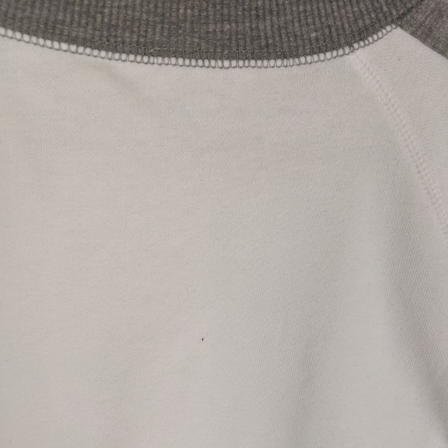 Japanese Brand × Uniqlo Vintage 2000's UNIQLO White Plain Jumper Sweatshirt Size US S / EU 44-46 / 1 - 7 Thumbnail