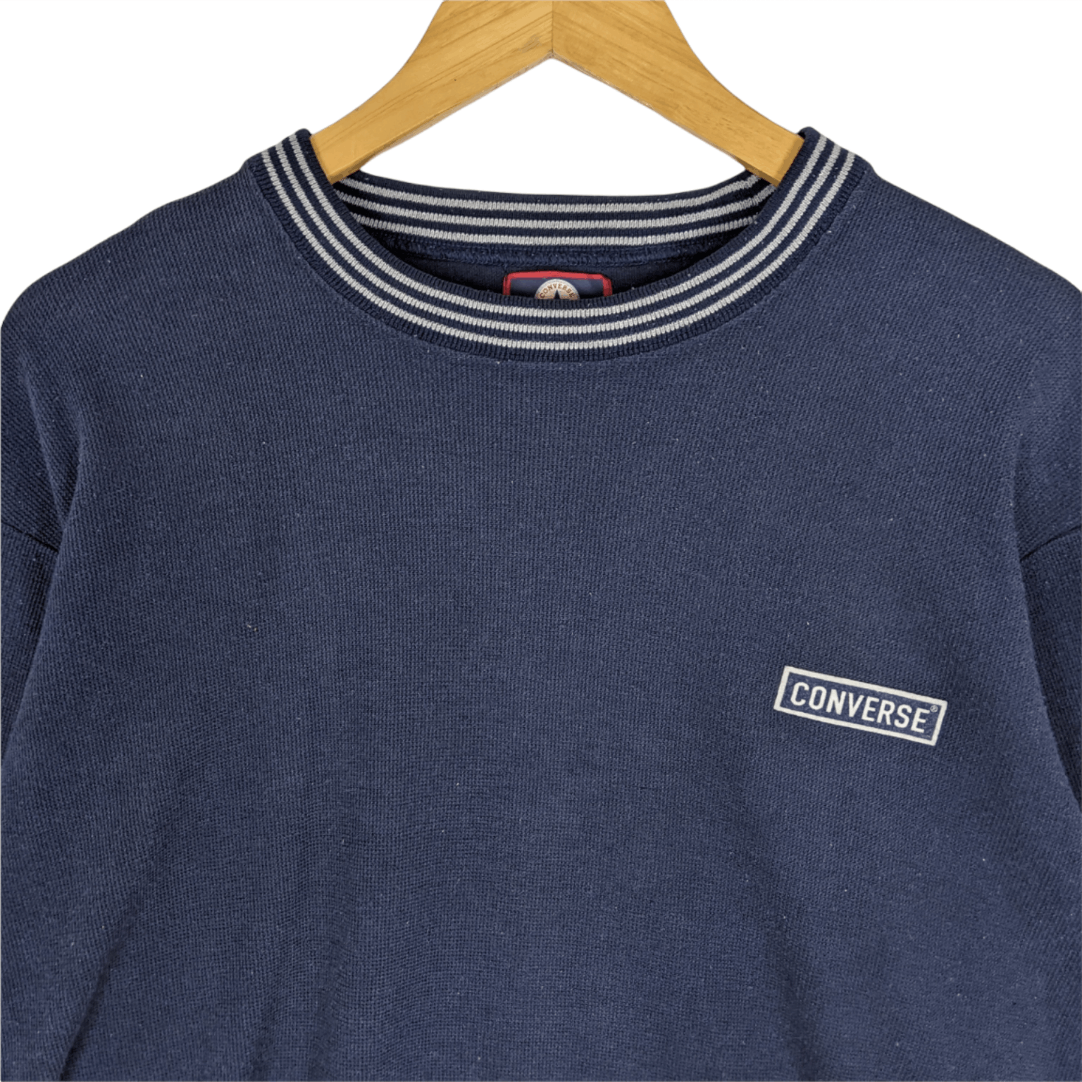 Converse CONVERSE Sportswear Skateboard Plain Jumper Sweatshirt Size US L / EU 52-54 / 3 - 3 Thumbnail