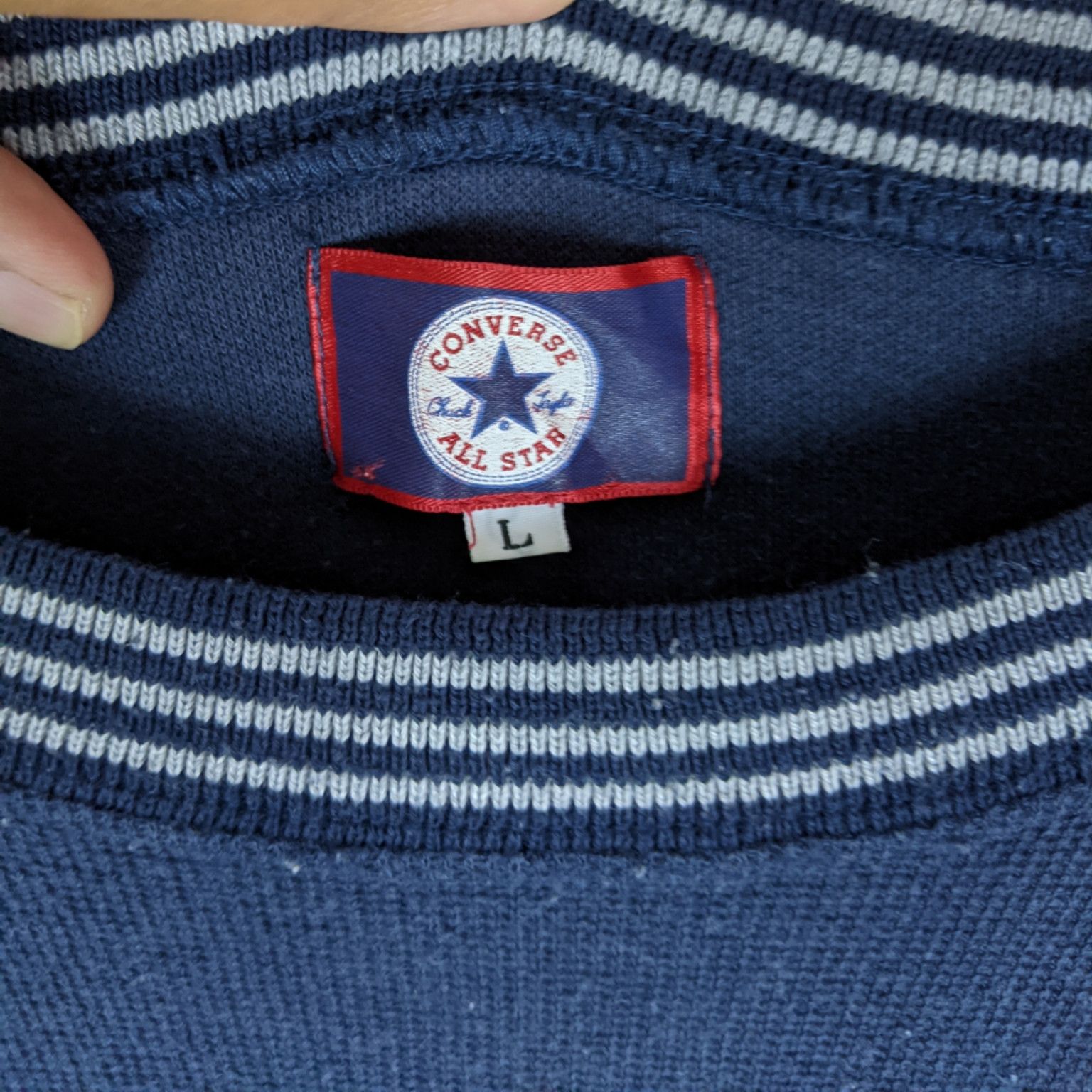 Converse CONVERSE Sportswear Skateboard Plain Jumper Sweatshirt Size US L / EU 52-54 / 3 - 6 Thumbnail