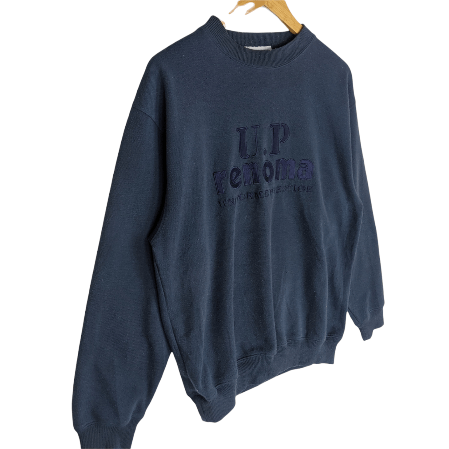 Renoma × Vintage Vintage UP RENOMA Big Logo Spell Out Jumper Sweatshirt Size US M / EU 48-50 / 2 - 3 Thumbnail