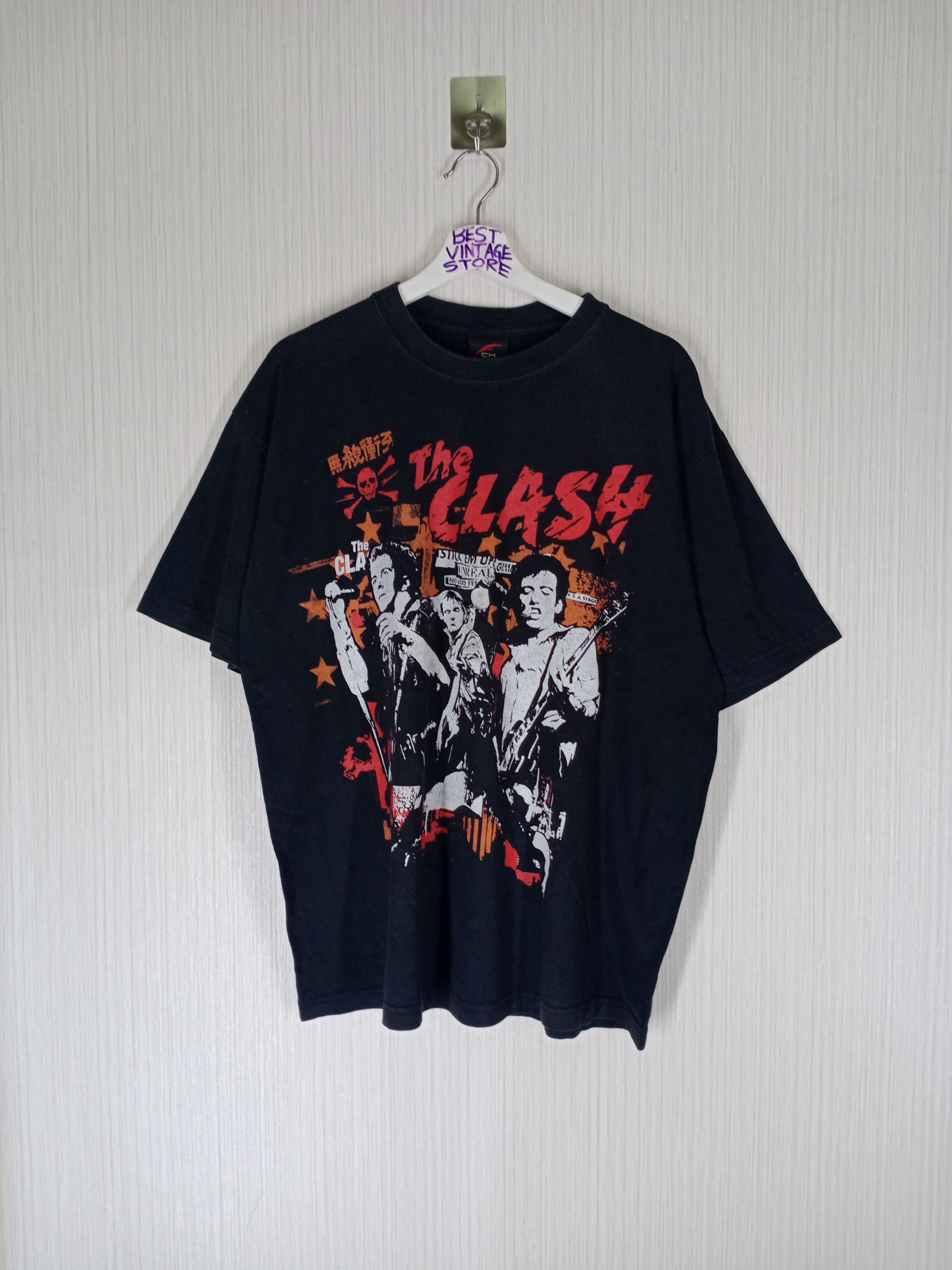 Band Tees Vintage The Clash Band Tshirts Size US XL / EU 56 / 4 - 1 Thumbnail