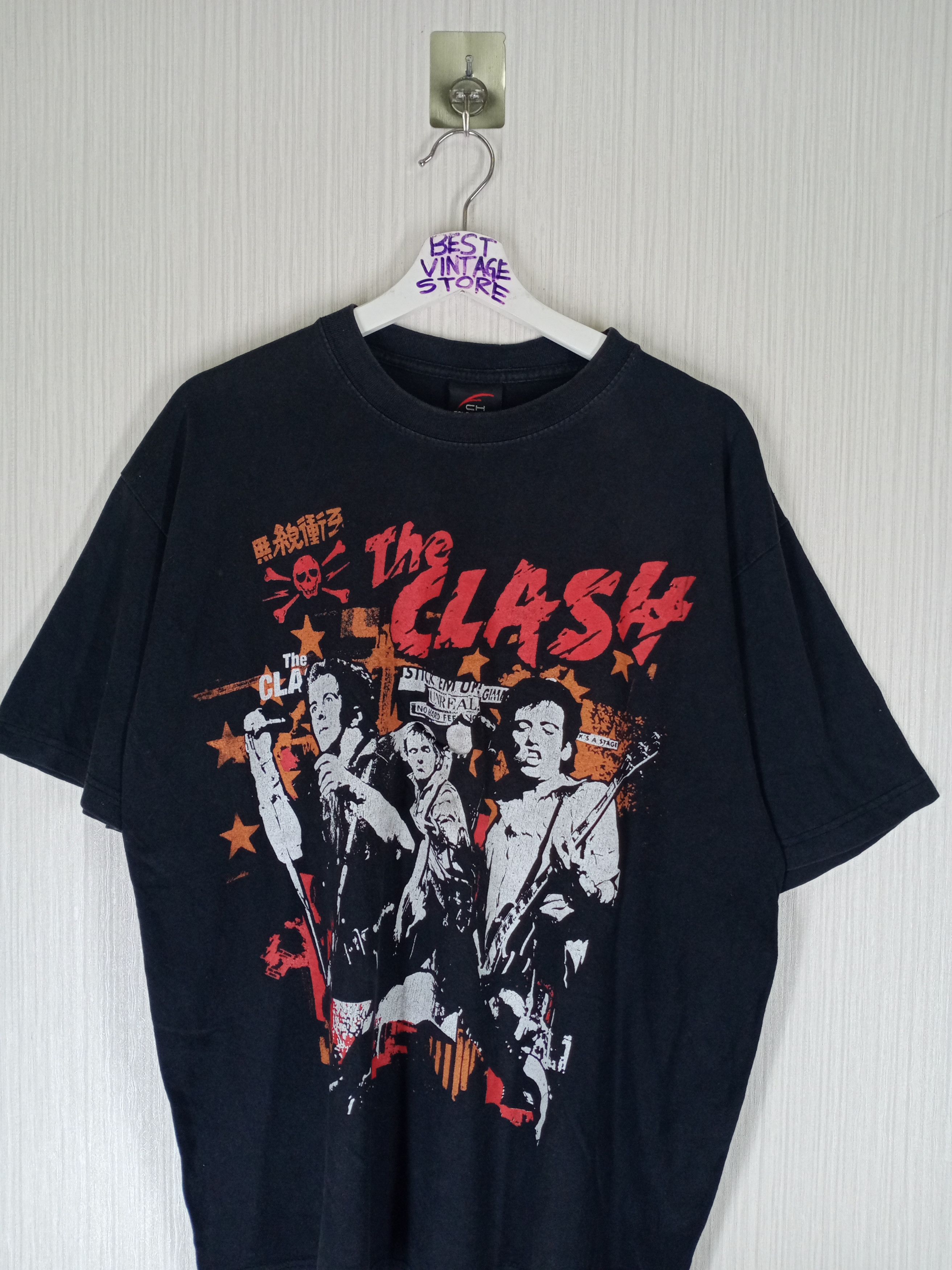 Band Tees Vintage The Clash Band Tshirts Size US XL / EU 56 / 4 - 2 Thumbnail