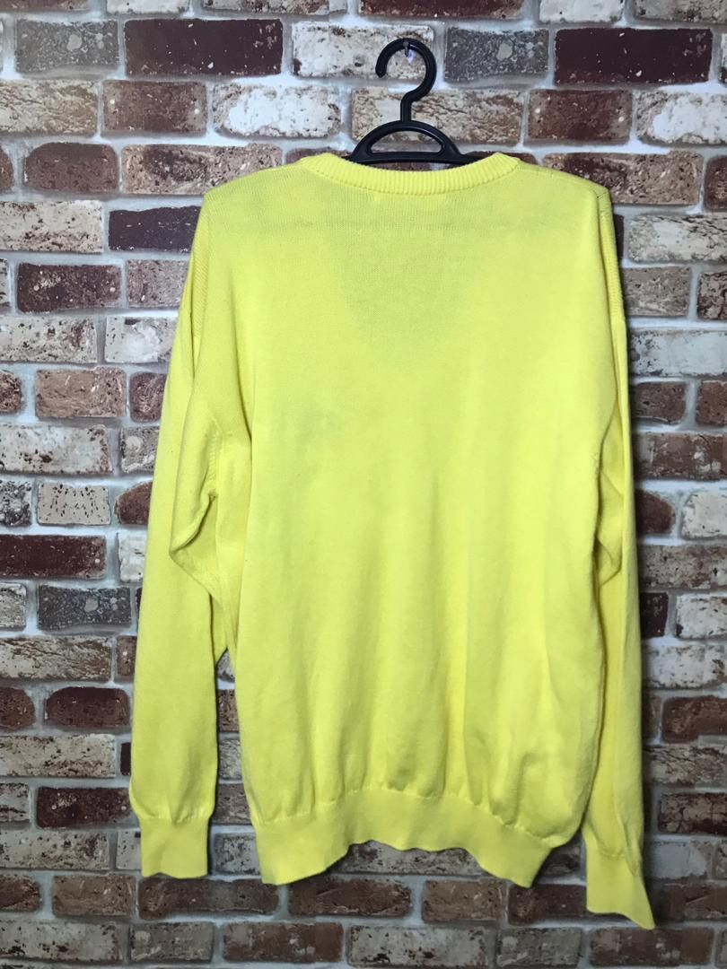 Burberry 🔥VINTAGE BURBERRY VNECK SWEATER Size US XL / EU 56 / 4 - 4 Thumbnail
