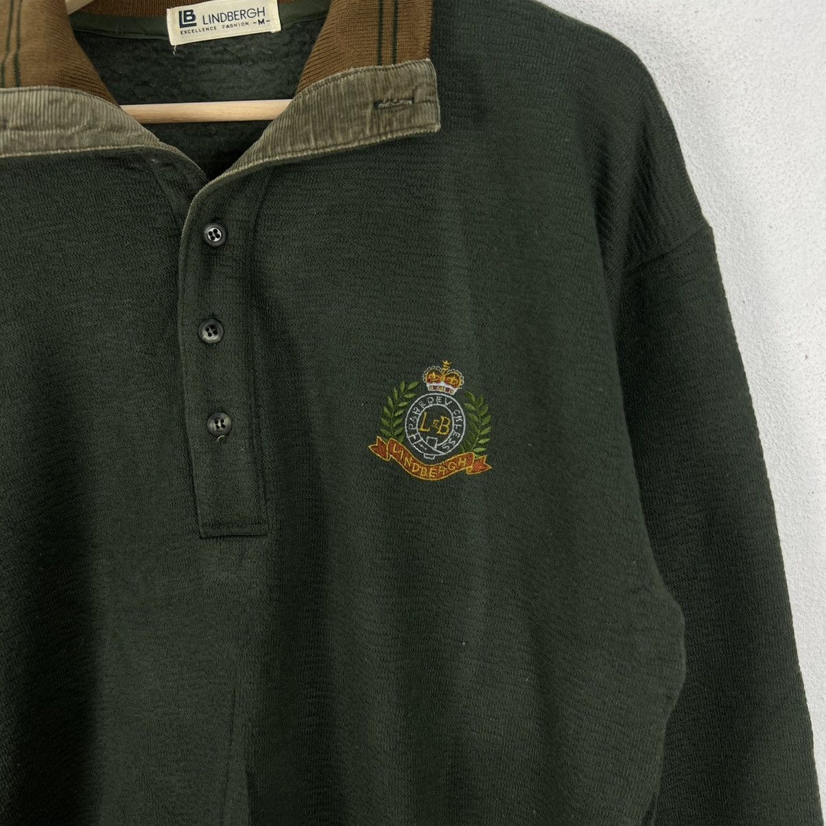 Japanese Brand VINTAGE COLLAR SWEATSHIRT UNIVERSITY LINDBERGH JAPAN Size US M / EU 48-50 / 2 - 3 Thumbnail