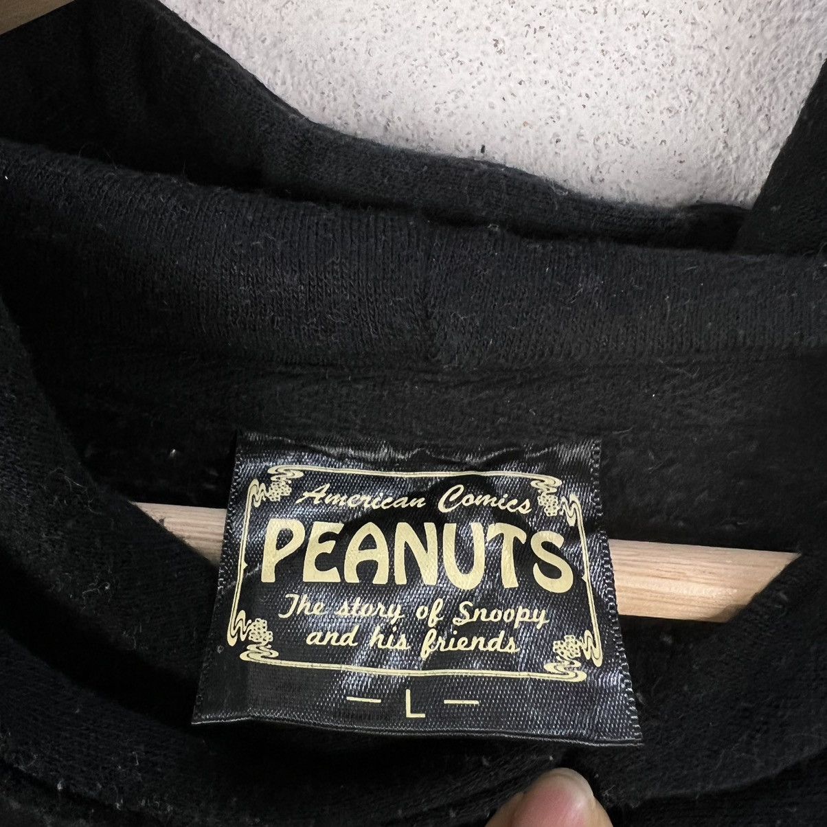 Cartoon Network VINTAGE PEANUTS HOODIE BIG LOGO STREETWEAR STYLE Size US L / EU 52-54 / 3 - 8 Thumbnail