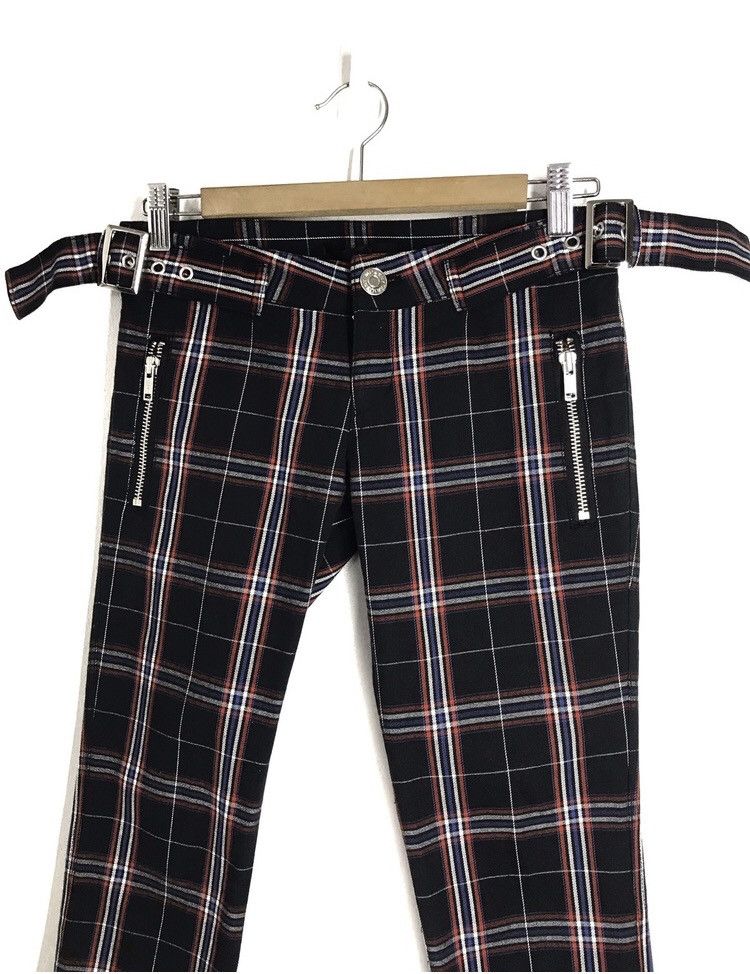 Japanese Brand × Seditionaries Moussy Design Punk Rock Bondage Checkered 3 quater Pants Size US 30 / EU 46 - 1 Thumbnail