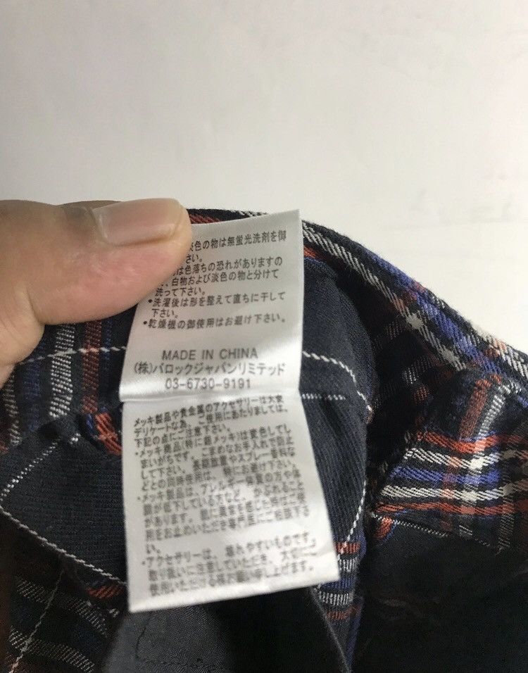 Japanese Brand × Seditionaries Moussy Design Punk Rock Bondage Checkered 3 quater Pants Size US 30 / EU 46 - 9 Thumbnail