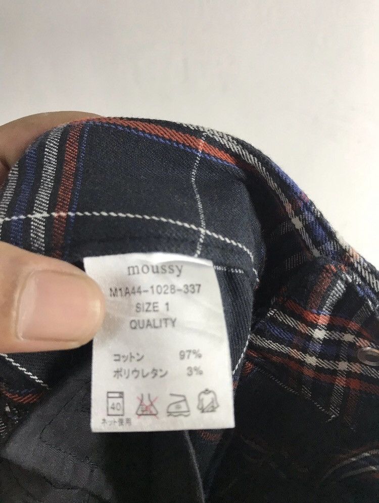 Japanese Brand × Seditionaries Moussy Design Punk Rock Bondage Checkered 3 quater Pants Size US 30 / EU 46 - 8 Thumbnail
