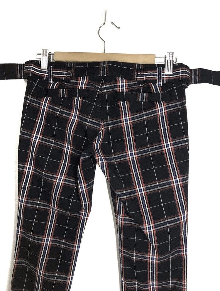 Japanese Brand × Seditionaries Moussy Design Punk Rock Bondage Checkered 3 quater Pants Size US 30 / EU 46 - 5 Thumbnail