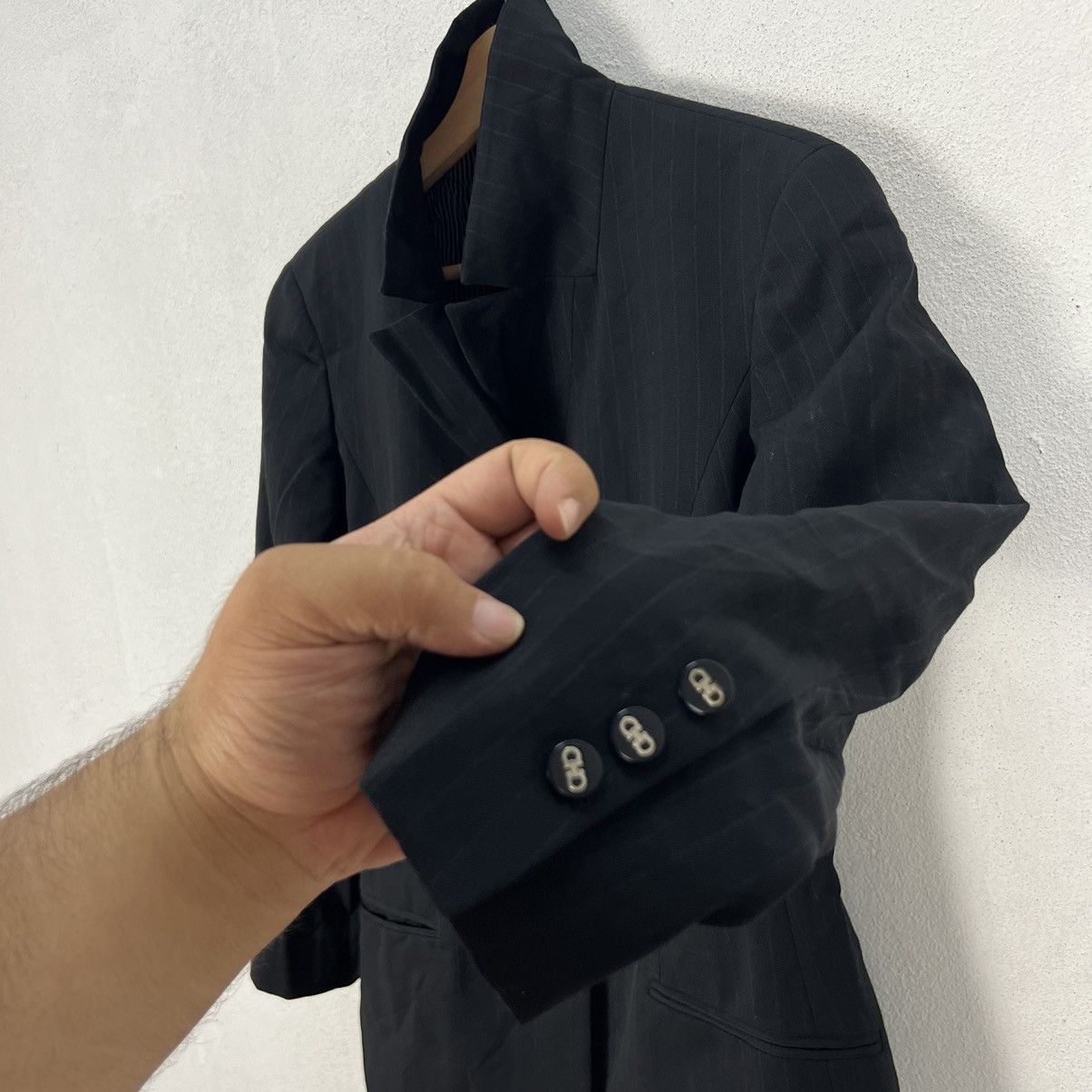 Salvatore Ferragamo CASUAL JACKET ULTIMATE BLACK Size US M / EU 48-50 / 2 - 5 Thumbnail
