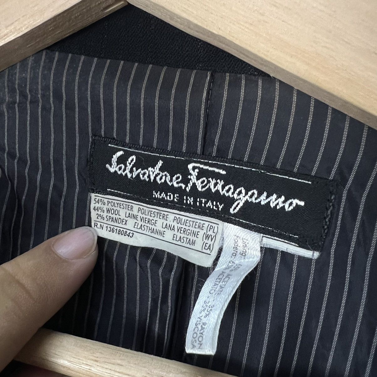 Salvatore Ferragamo CASUAL JACKET ULTIMATE BLACK Size US M / EU 48-50 / 2 - 8 Thumbnail