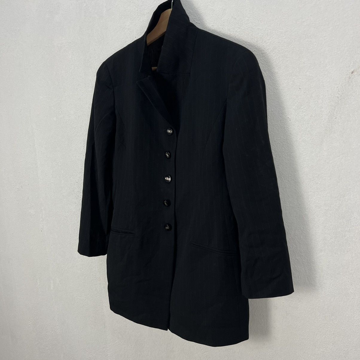 Salvatore Ferragamo CASUAL JACKET ULTIMATE BLACK Size US M / EU 48-50 / 2 - 2 Thumbnail