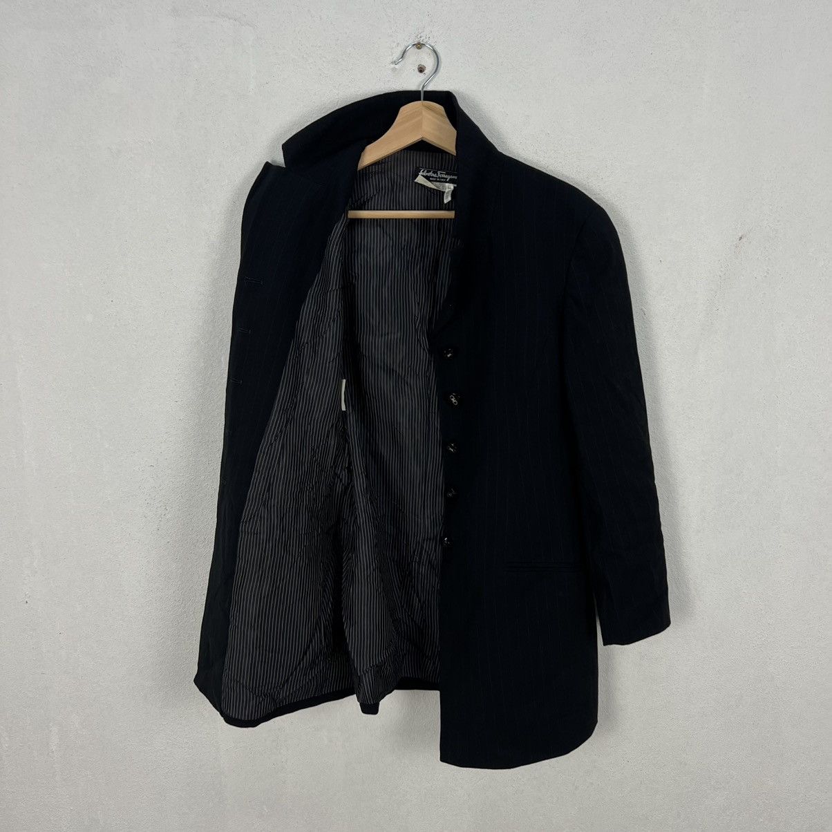Salvatore Ferragamo CASUAL JACKET ULTIMATE BLACK Size US M / EU 48-50 / 2 - 7 Thumbnail