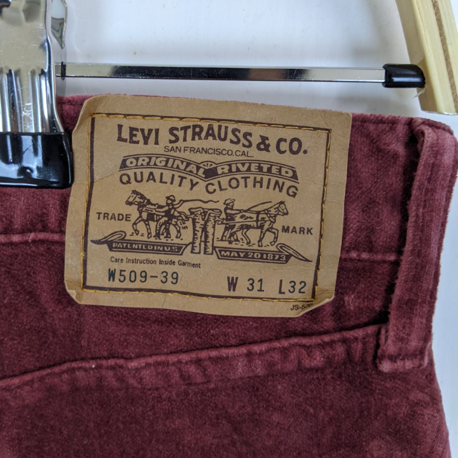 Levi's × Levi's Vintage Clothing 90's LEVI'S Japan Corduroy Jeans Pant Size US 28 / EU 44 - 11 Thumbnail
