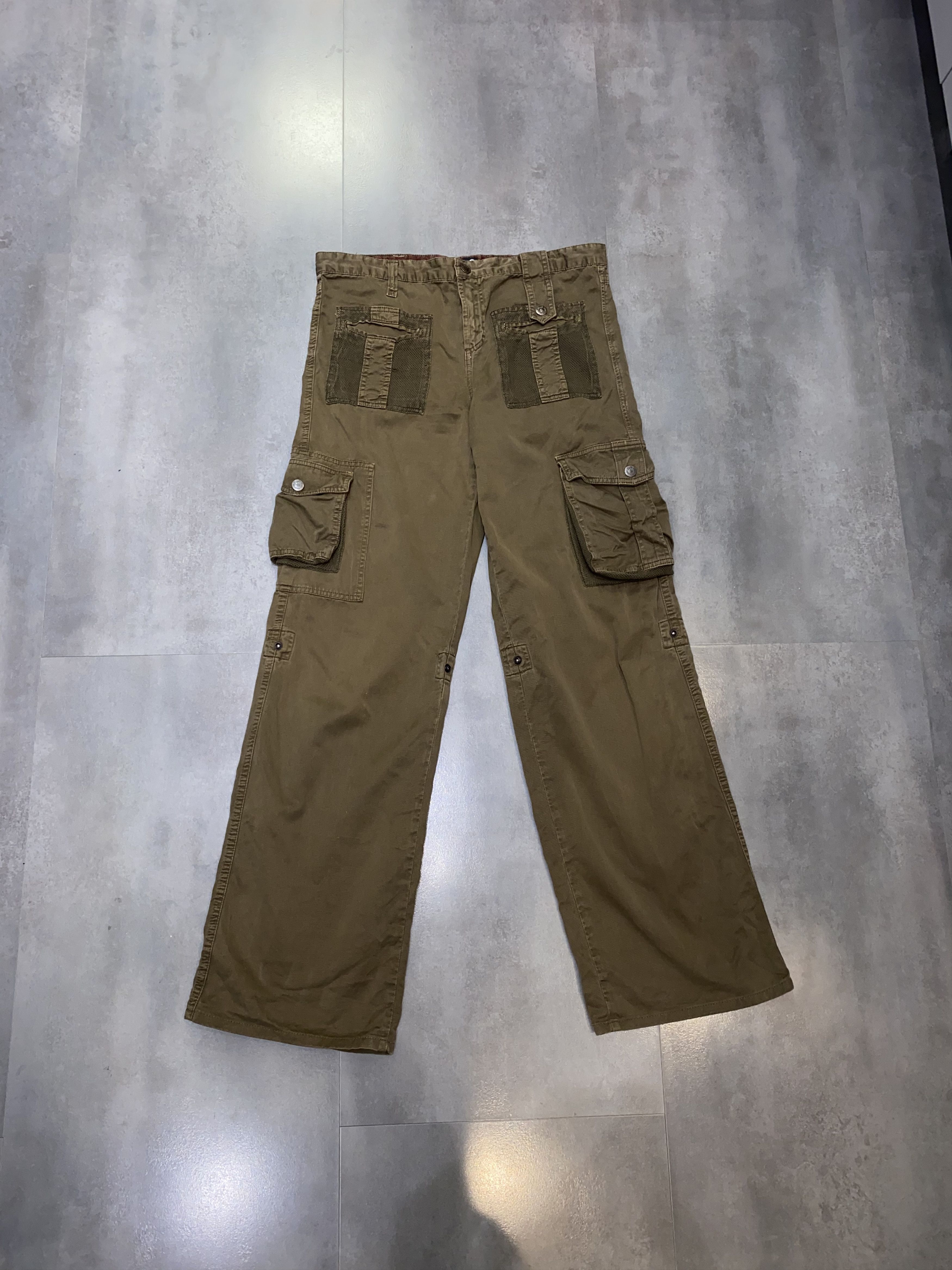 Dolce & Gabbana AW03 Archive Dolce & Gabbana Transformer Cargo Pants Size US 32 / EU 48 - 2 Thumbnail