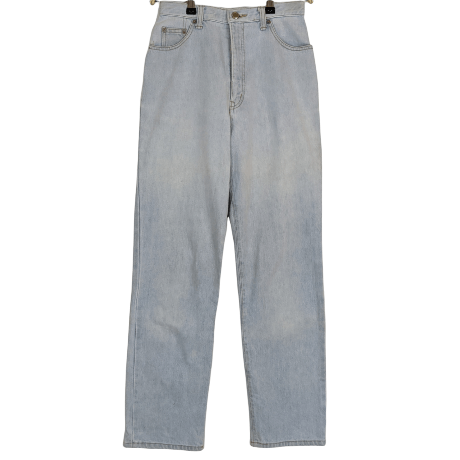Japanese Brand 90's PINK FLAMINGO Japan Denim Jeans Pant Ocean Blue Wash Size US 28 / EU 44 - 2 Thumbnail