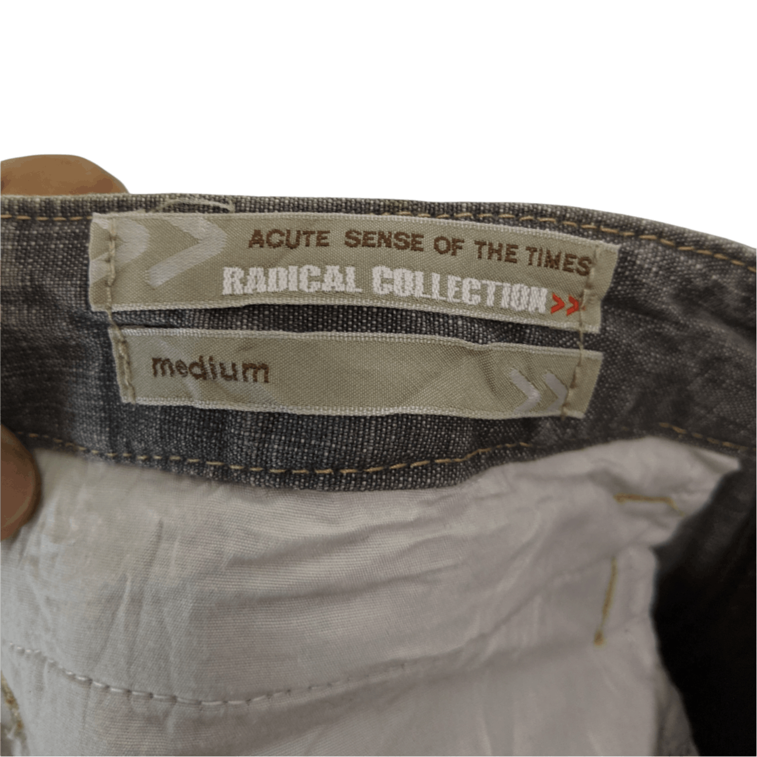 Japanese Brand ACUTE SENSE OF TIME Japan Denim Pant Size US 30 / EU 46 - 10 Thumbnail