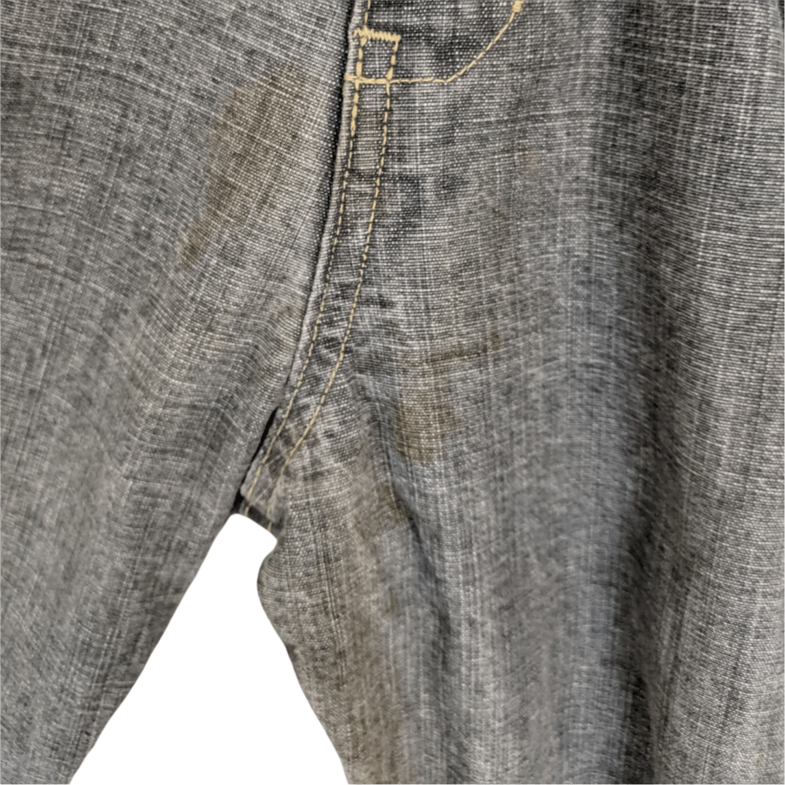 Japanese Brand ACUTE SENSE OF TIME Japan Denim Pant Size US 30 / EU 46 - 9 Thumbnail