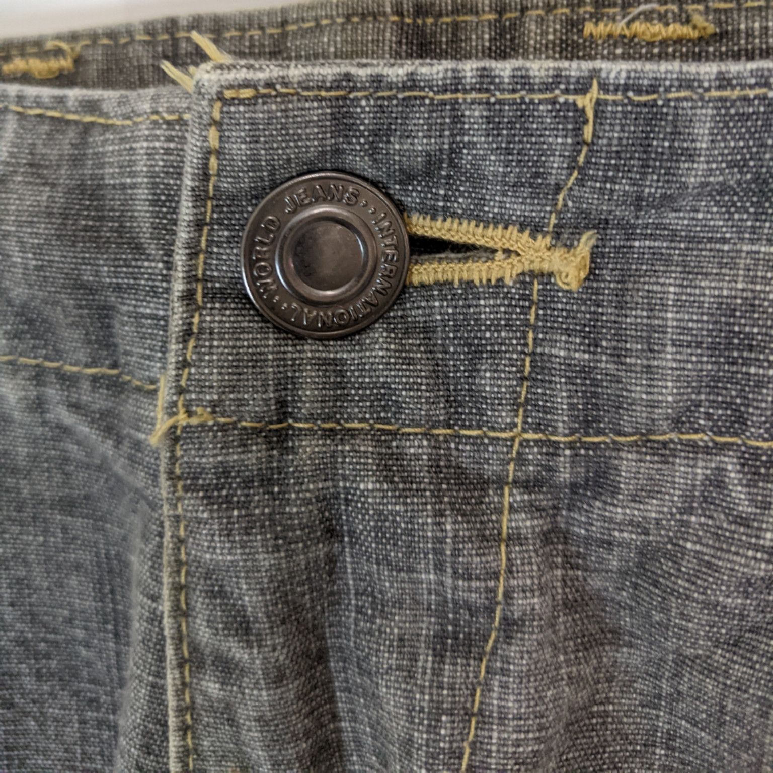 Japanese Brand ACUTE SENSE OF TIME Japan Denim Pant Size US 30 / EU 46 - 4 Thumbnail