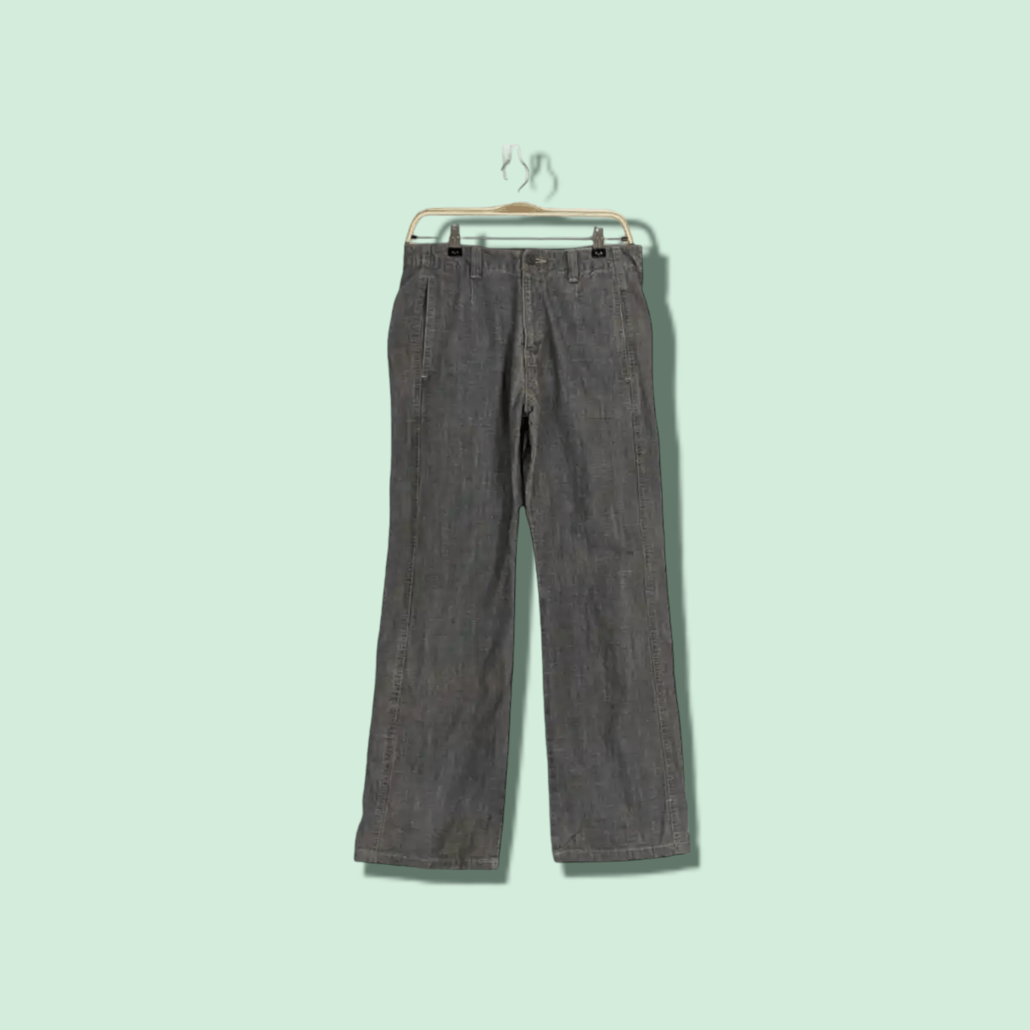 Japanese Brand ACUTE SENSE OF TIME Japan Denim Pant Size US 30 / EU 46 - 1 Thumbnail