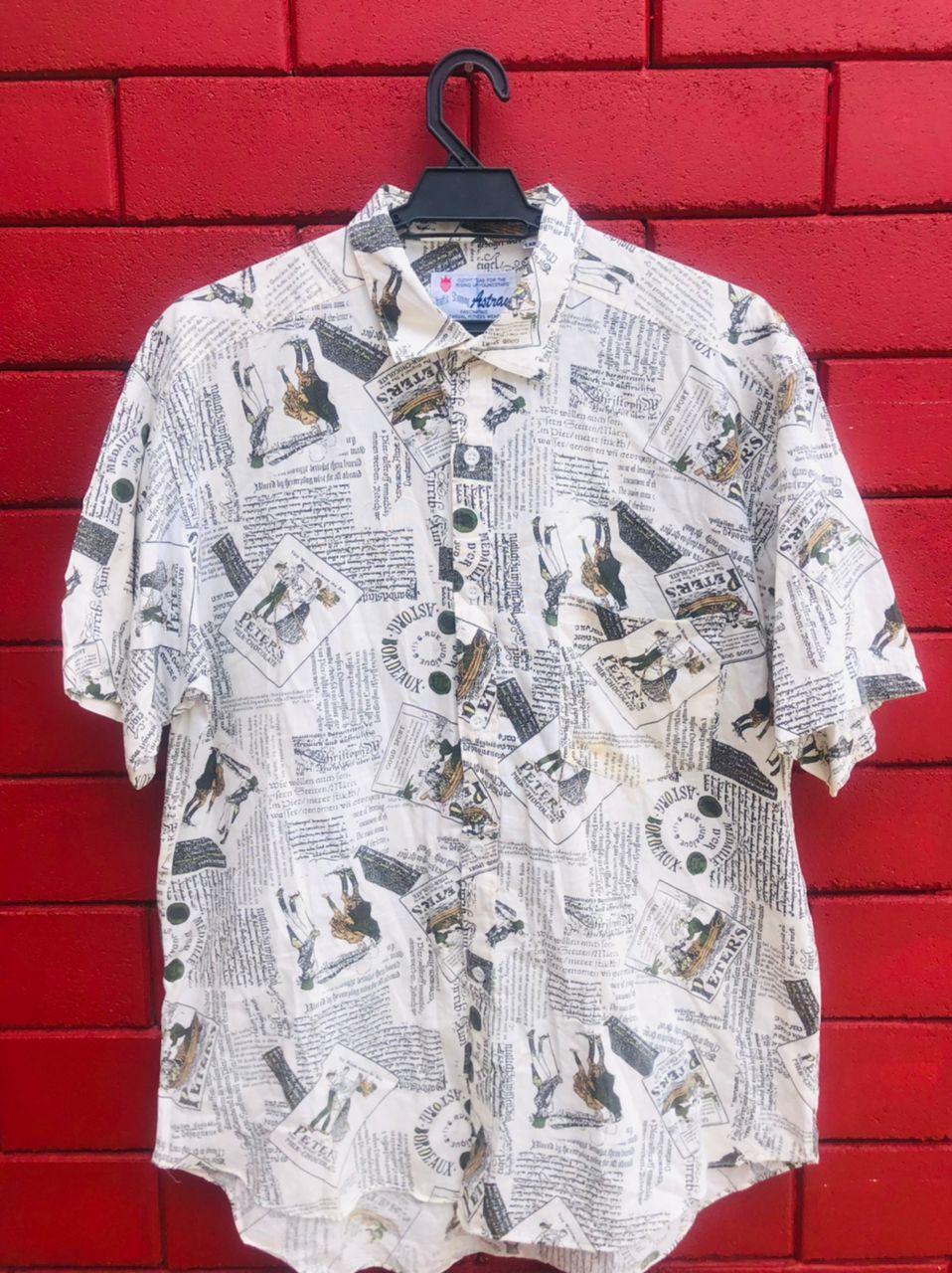 Japanese Brand × Vintage Vintage Astray Japanese Designer Fashion Style Shirt Size US L / EU 52-54 / 3 - 1 Thumbnail