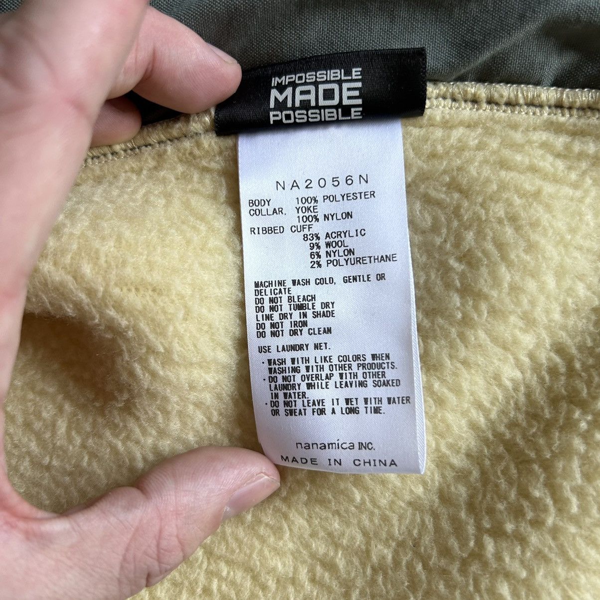 Nanamica × The North Face Purple Label tnf purple label denali pile fleece polartec jacket NA2056N Size US L / EU 52-54 / 3 - 11 Thumbnail