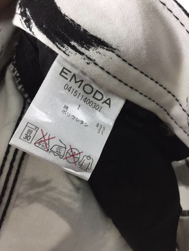Designer Japanese Brand Emoda Art Design Skinny Pants Size US 28 / EU 44 - 6 Thumbnail