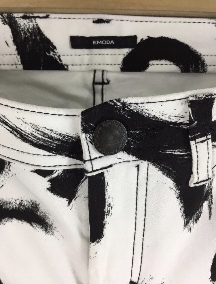 Designer Japanese Brand Emoda Art Design Skinny Pants Size US 28 / EU 44 - 4 Thumbnail