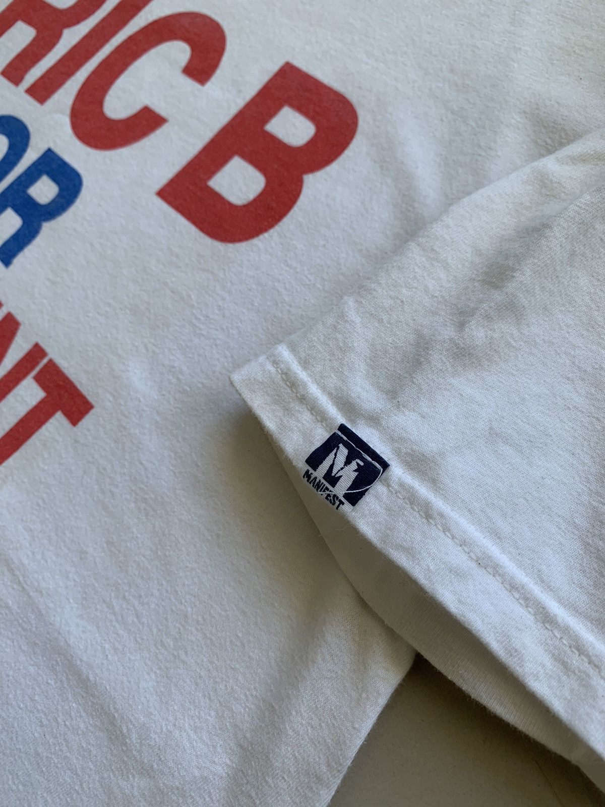 Band Tees × Rap Tees × Vintage Vintage Eric B For President Hiphop T-Shirt Size US L / EU 52-54 / 3 - 5 Thumbnail
