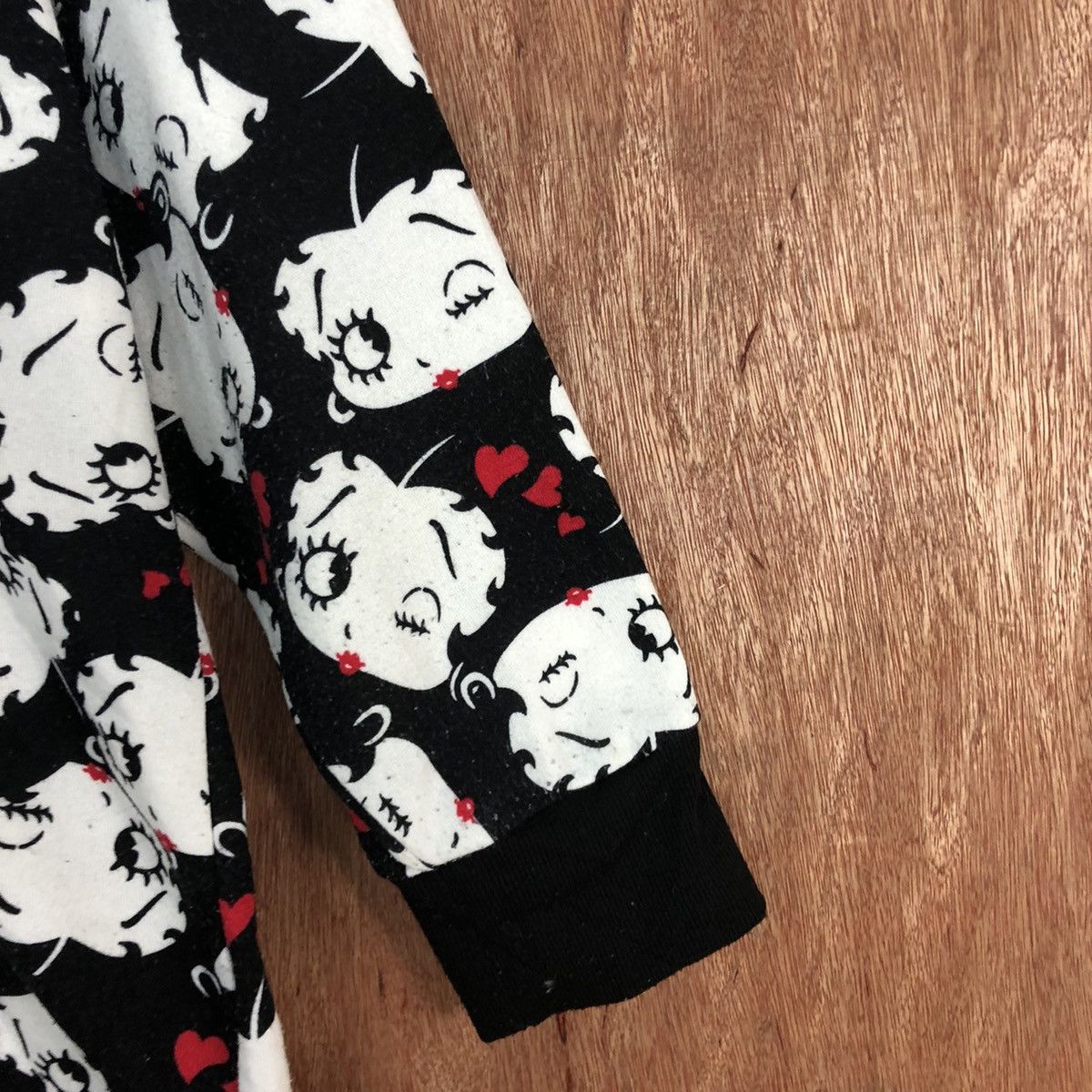 Cartoon Network D Betty Boop X Strange Heaven black Full Print Hoodies #c863 Size US L / EU 52-54 / 3 - 4 Thumbnail