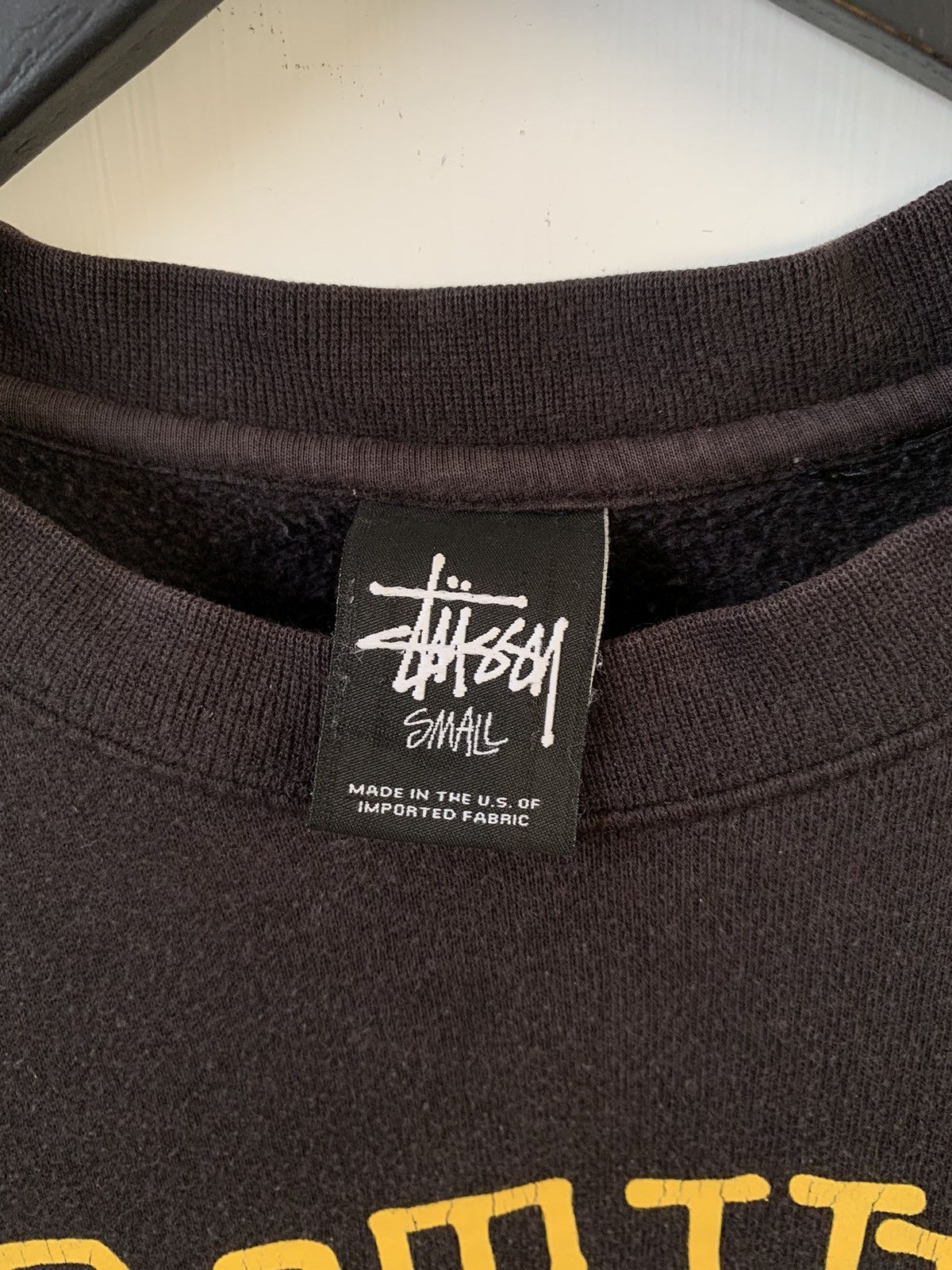 Stussy × Vintage 💸BINDINGOFFER💸STUSSY Get Up Stand Up Sweatshirt Size US S / EU 44-46 / 1 - 5 Thumbnail