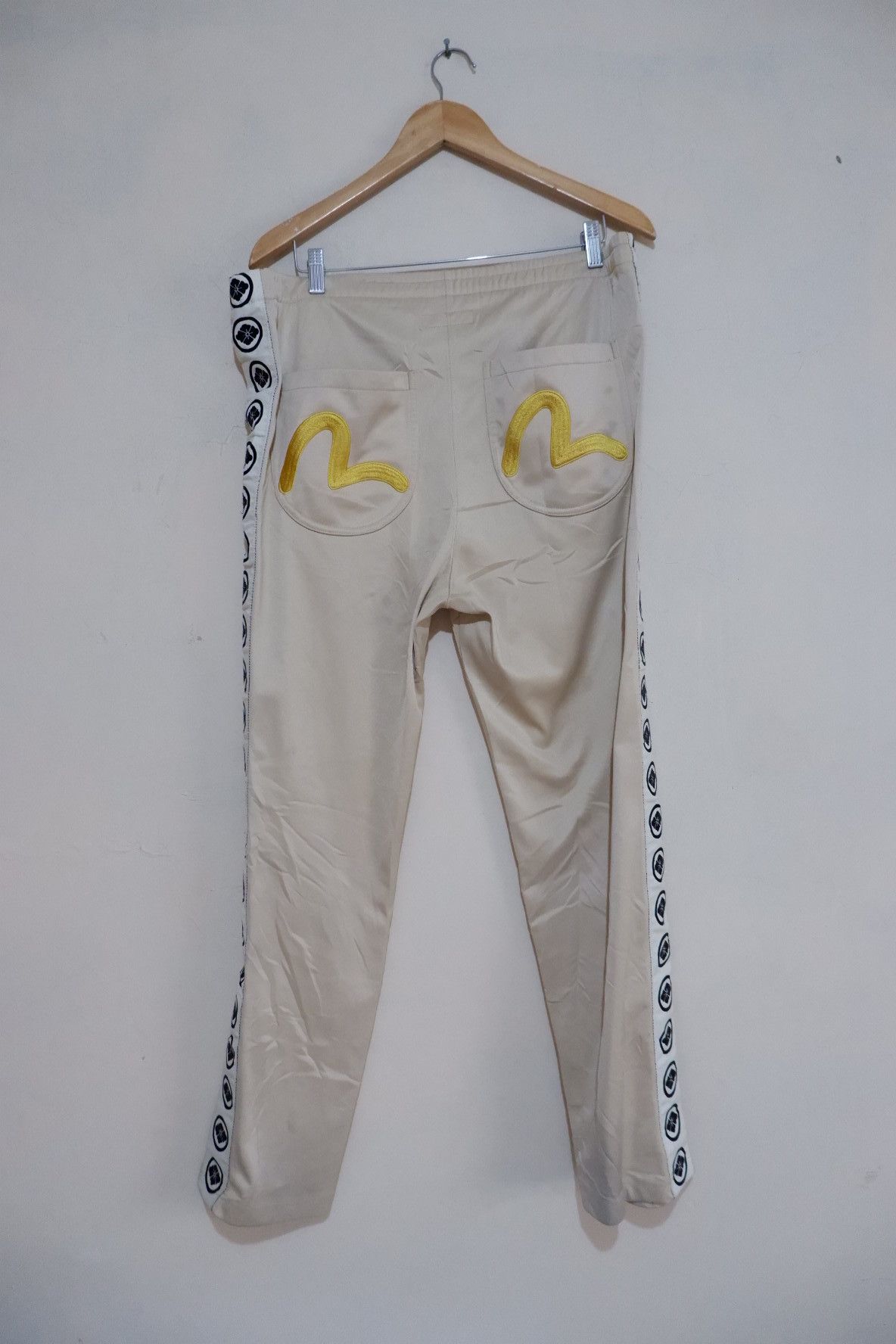 Evisu Evisu Yamane Taped Track Pants Embroidered Size US 40 / EU 56 - 2 Thumbnail