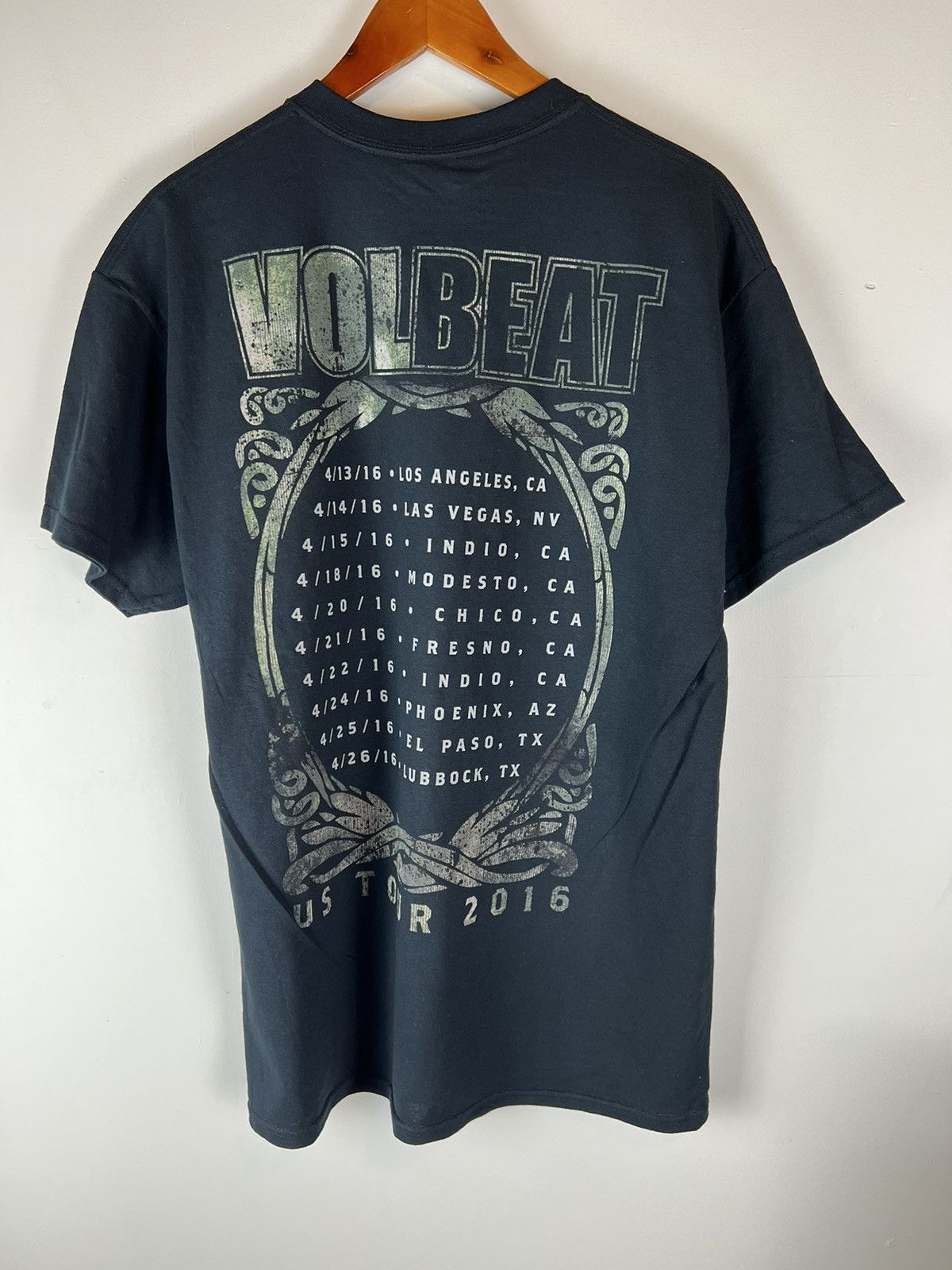 Band Tees × Vintage 2016 Volbeat US Tour Tee Size US L / EU 52-54 / 3 - 2 Thumbnail