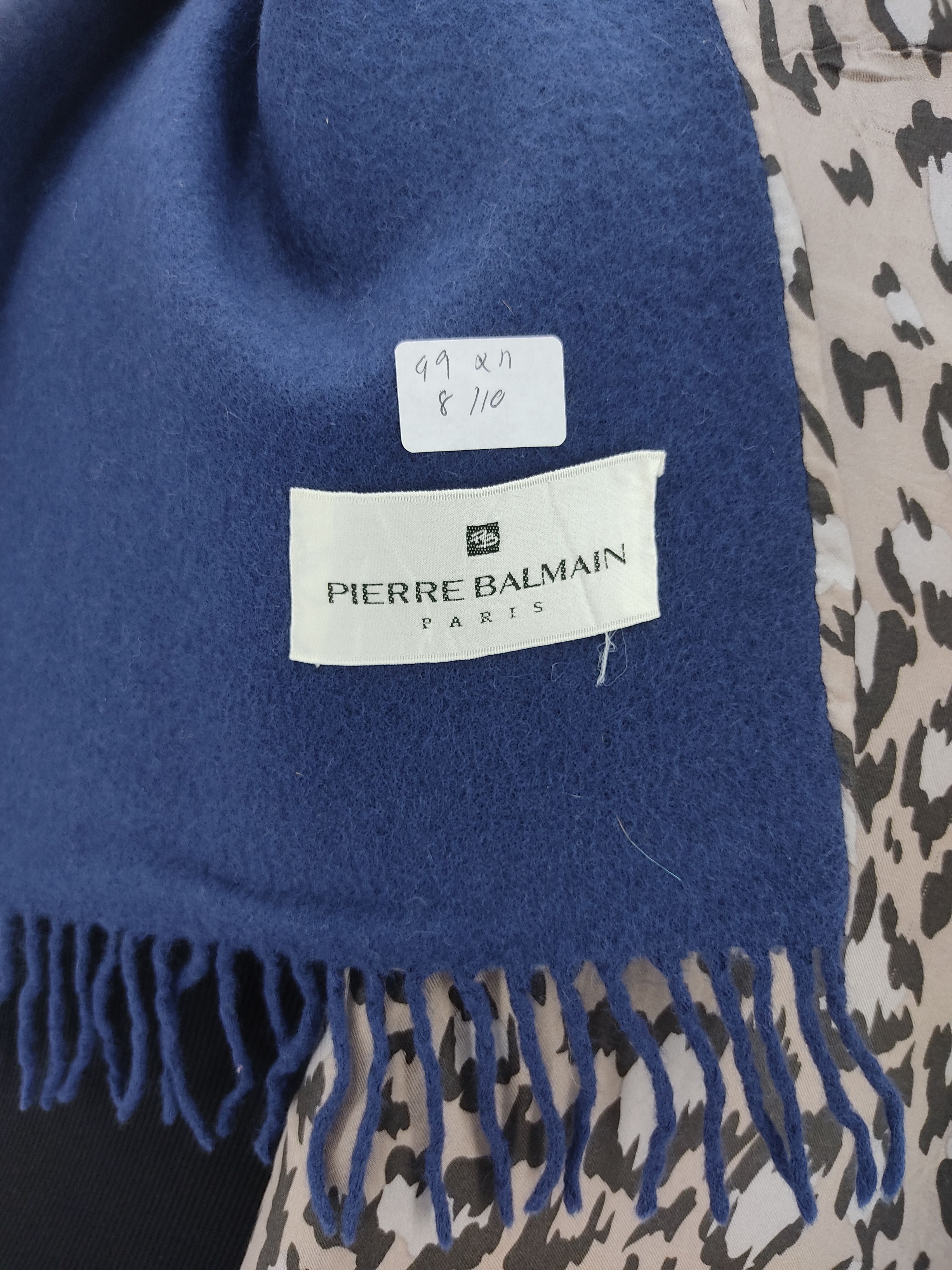 Pierre Balmain Vintage Pierre Balmain Scarf / Muffler / Neckwear Size ONE SIZE - 10 Thumbnail