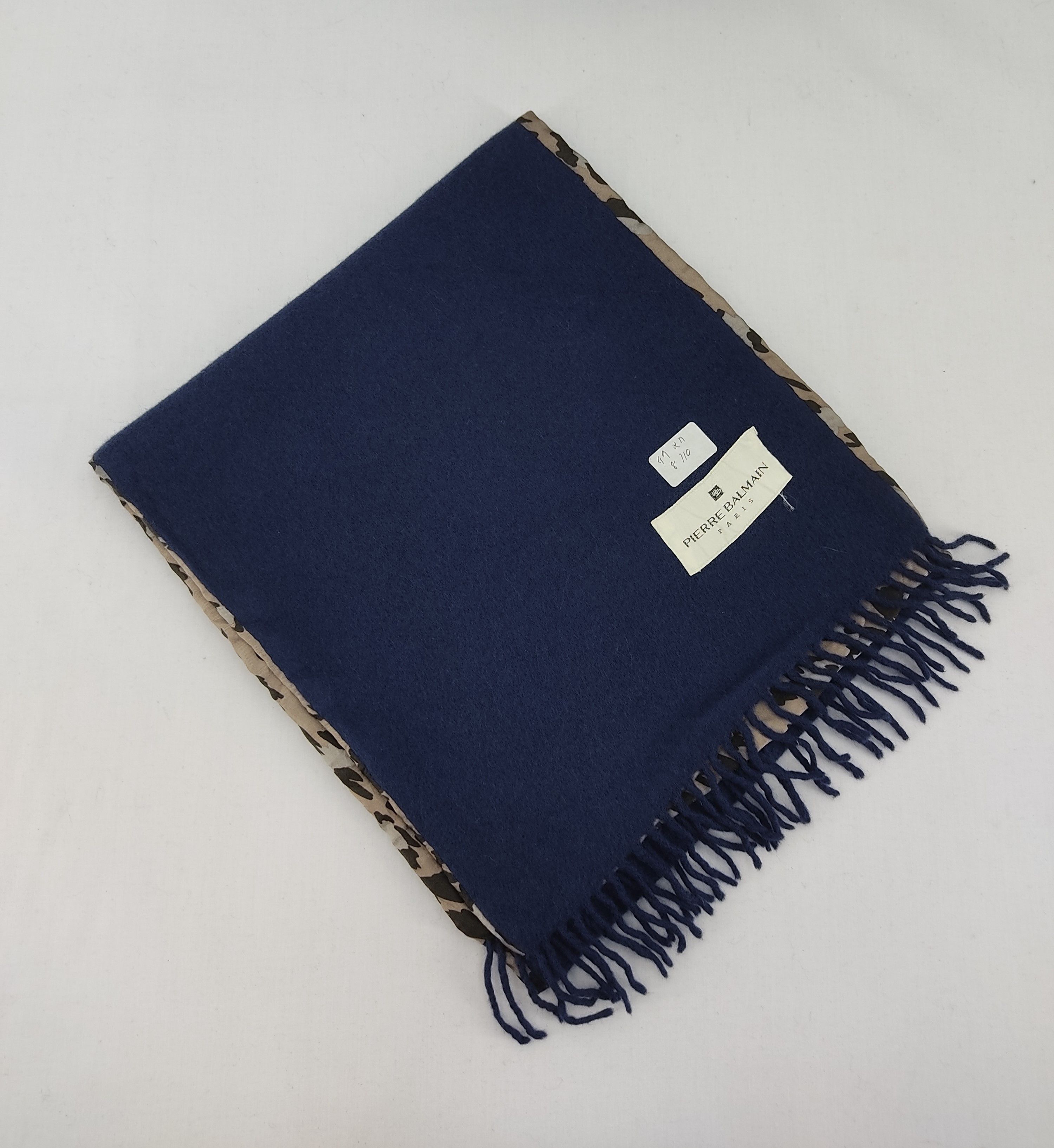 Pierre Balmain Vintage Pierre Balmain Scarf / Muffler / Neckwear Size ONE SIZE - 4 Thumbnail